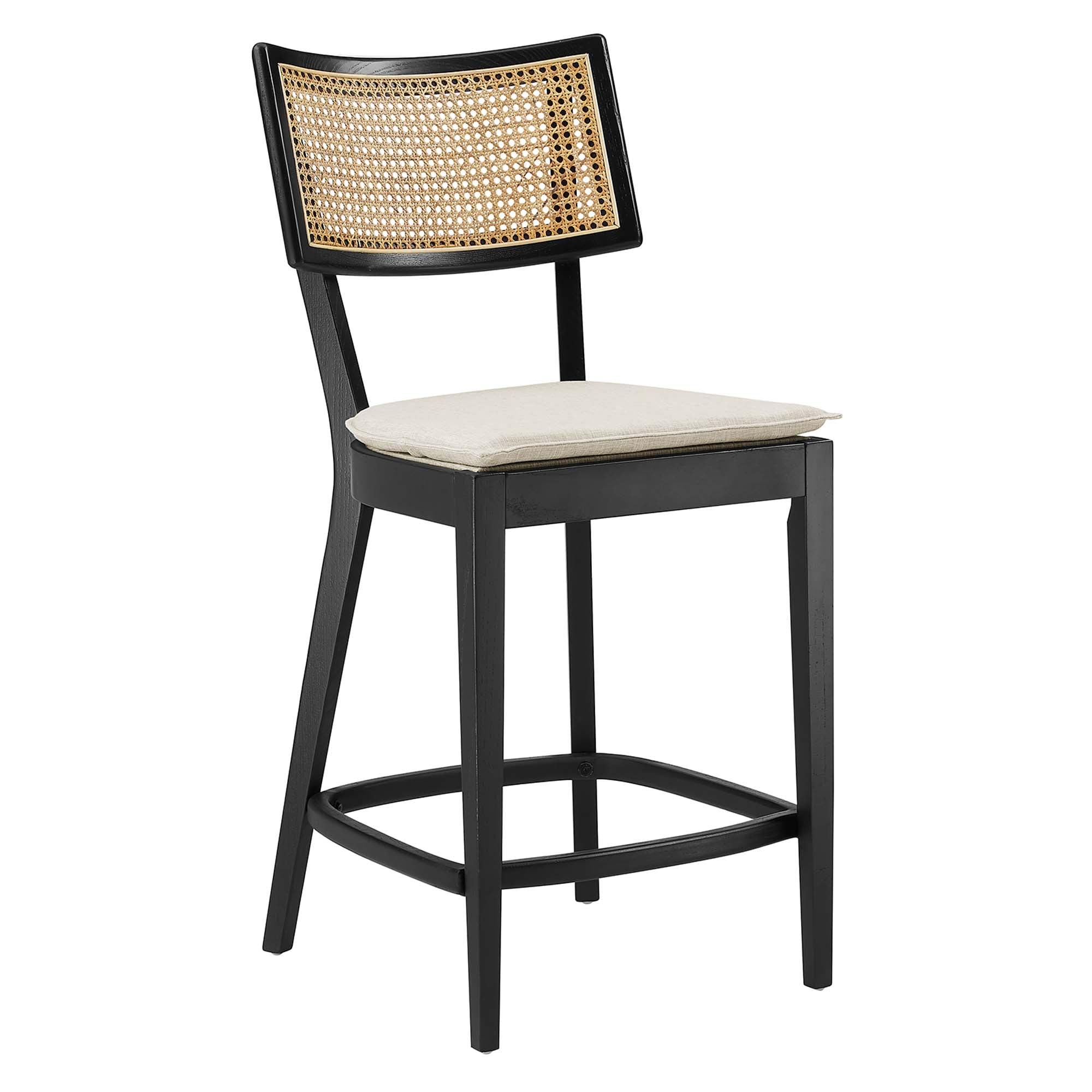 Caledonia Wood Counter Stools Set of 2