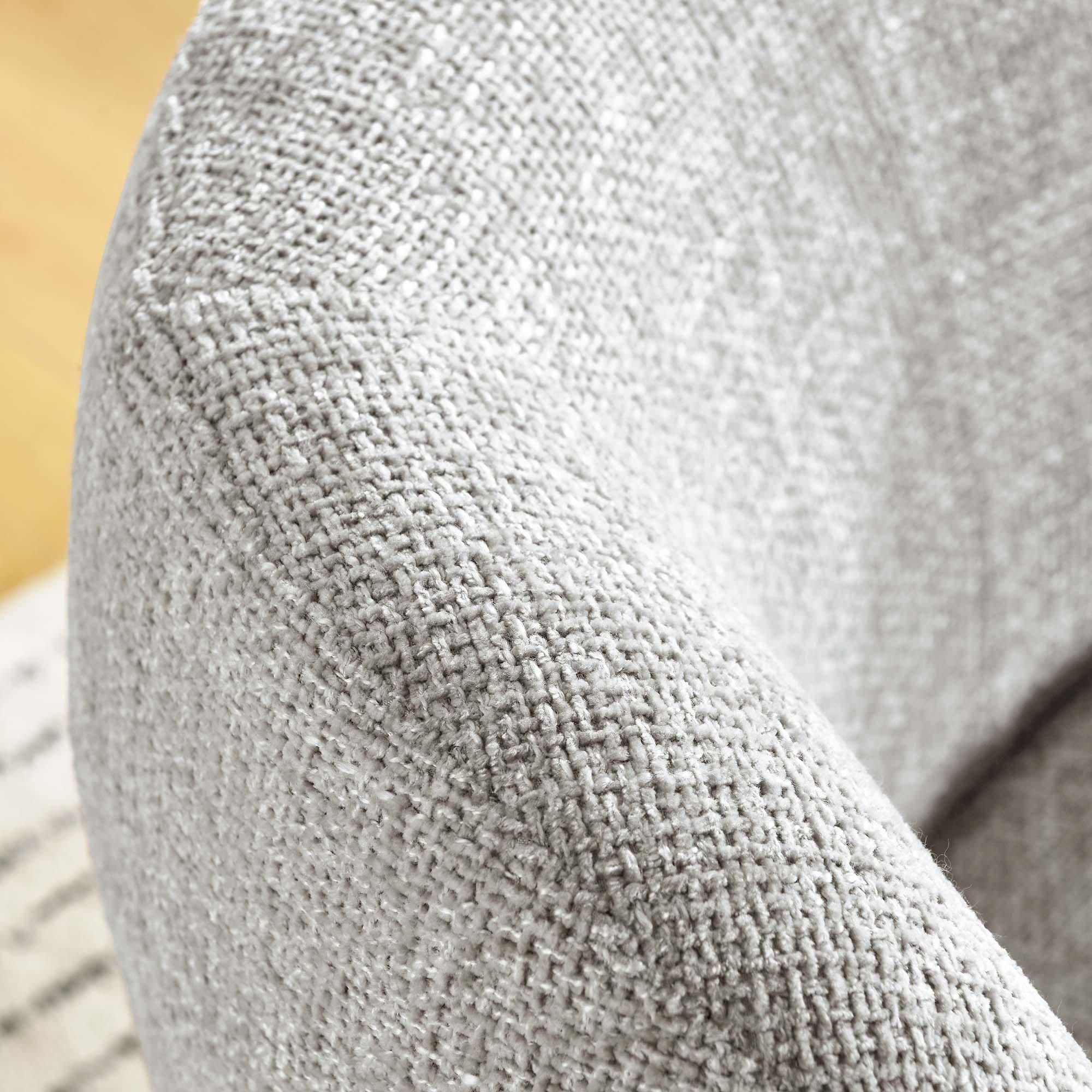 Vesta Chenille Fabric Upholstered Swivel Chair