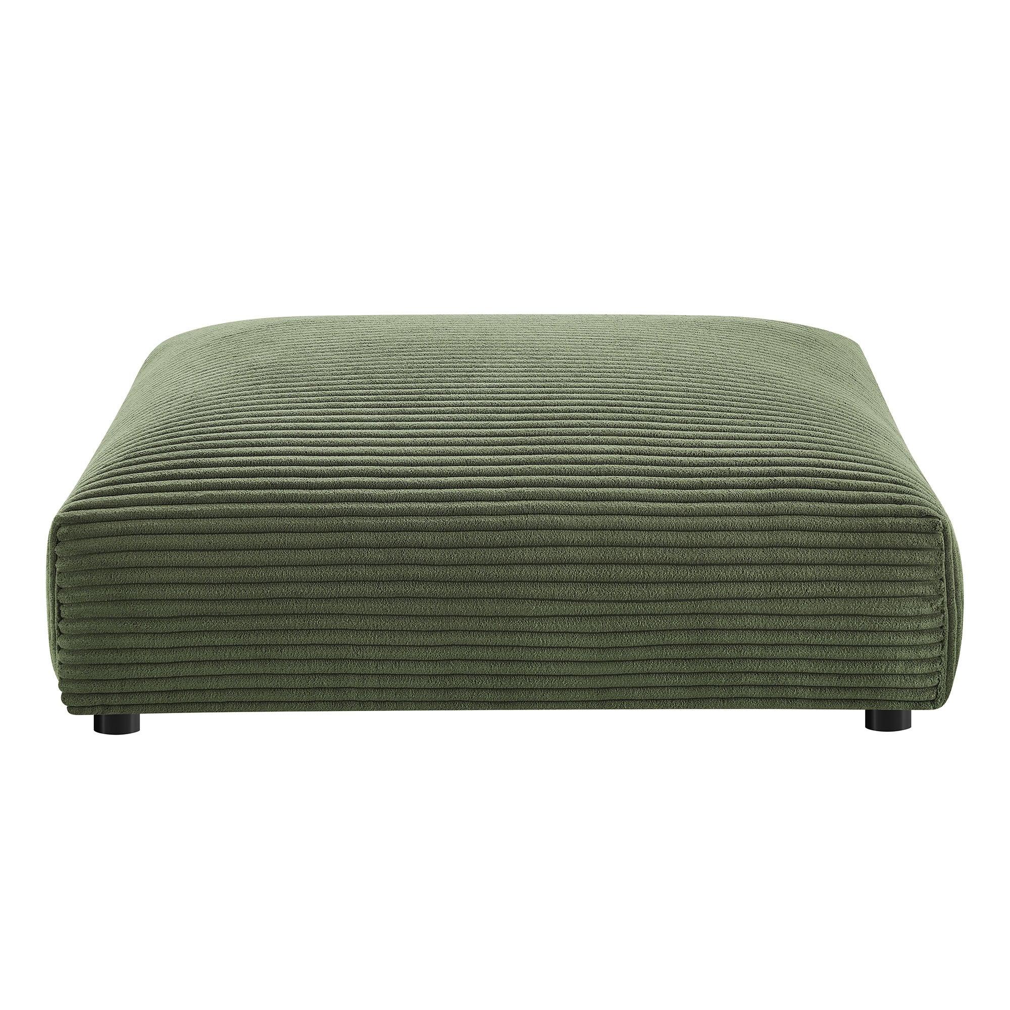 Solace Modular Corduroy Upholstered Ottoman