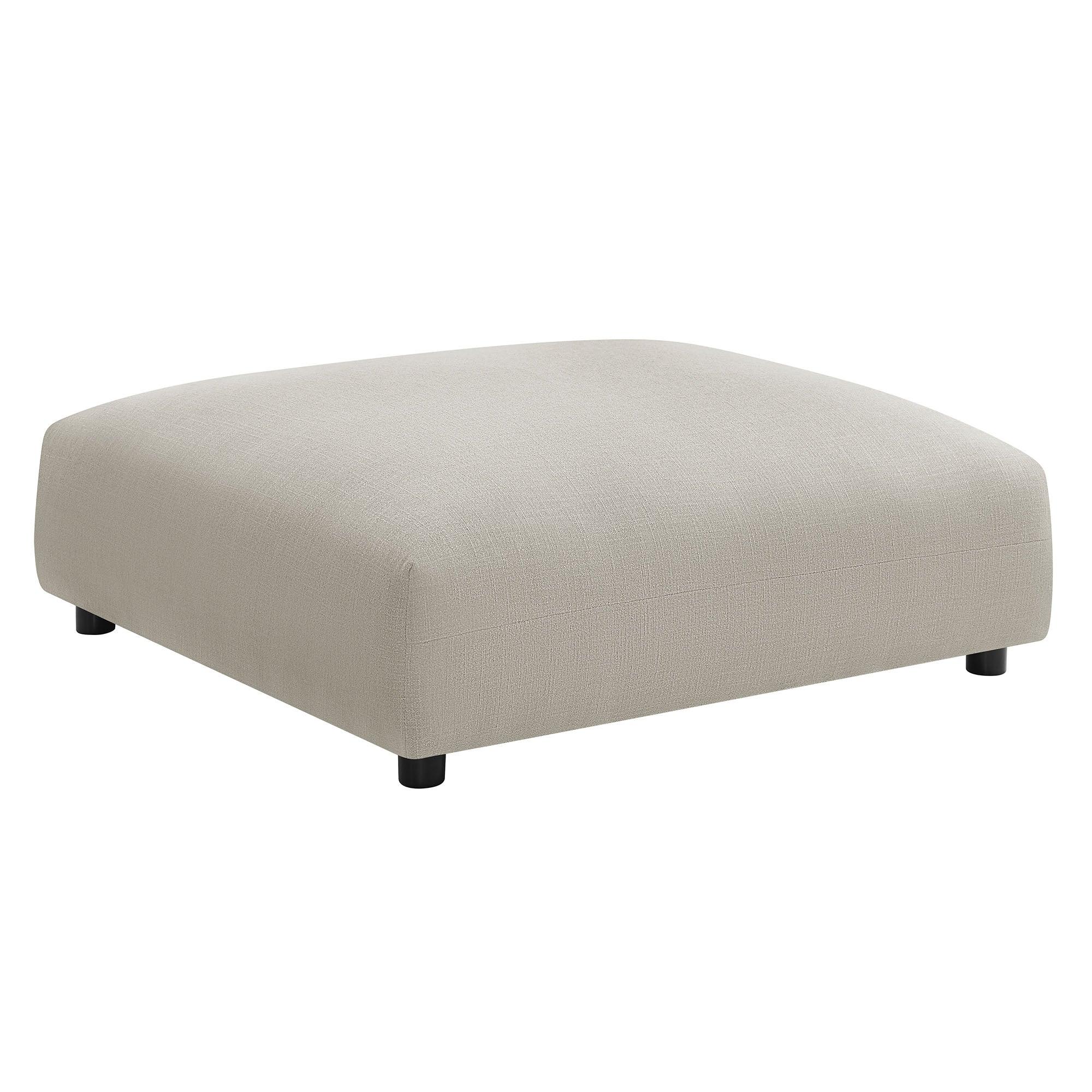 Solace 4-Piece Modular Upholstered Fabric Sectional Sofa
