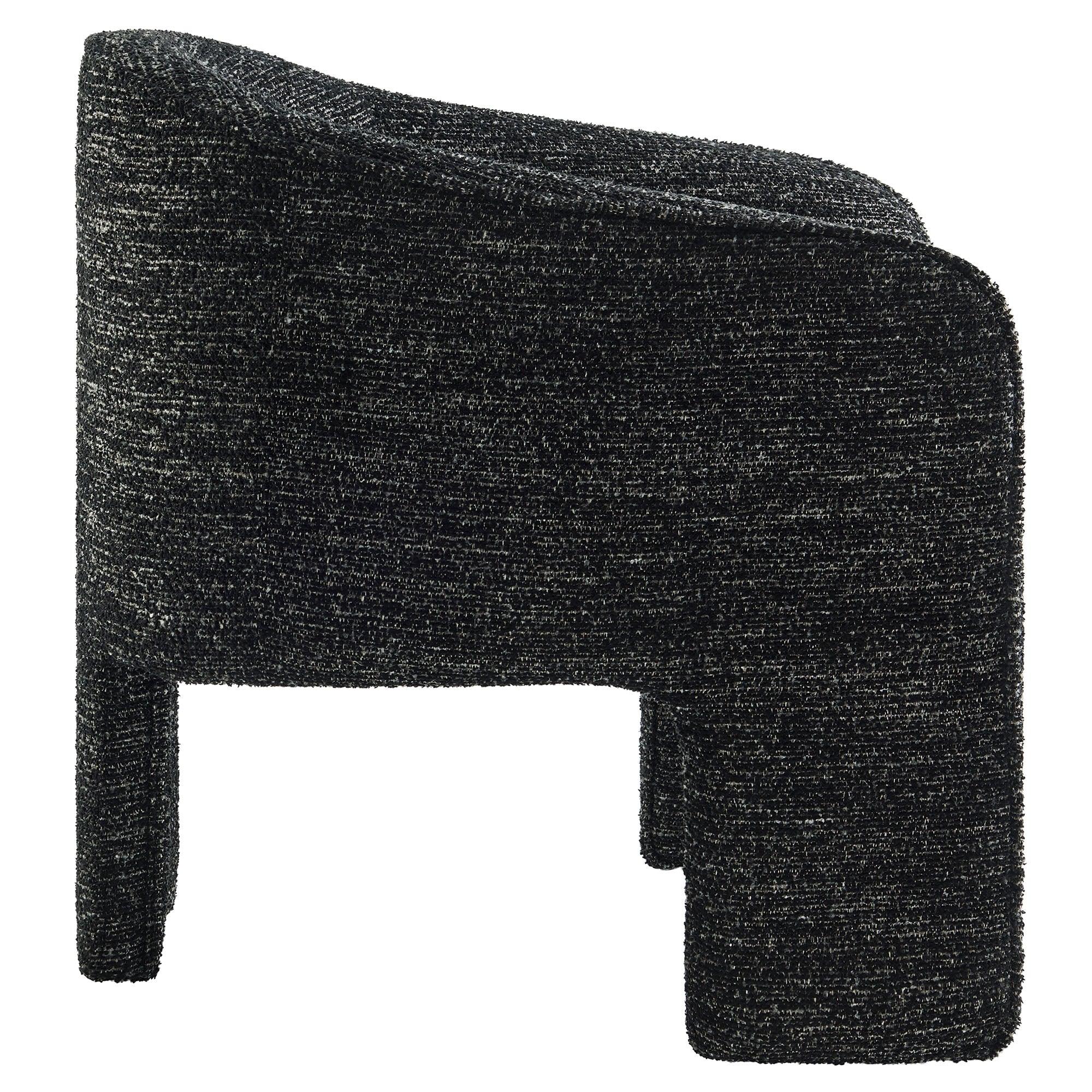 Greer Boucle Fabric Upholstered Accent Armchair