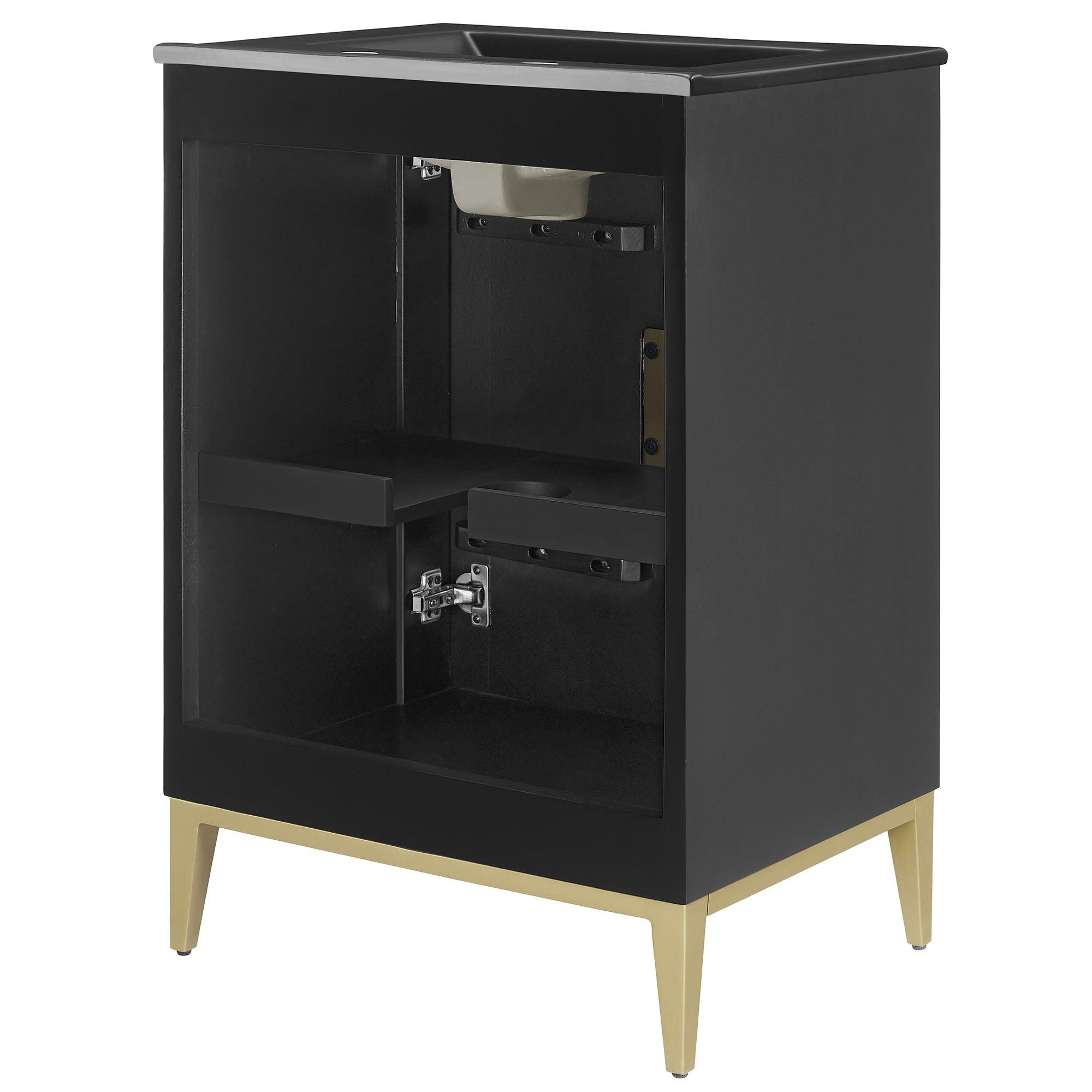 Beau 24" Wood Bathroom Vanity with Basin