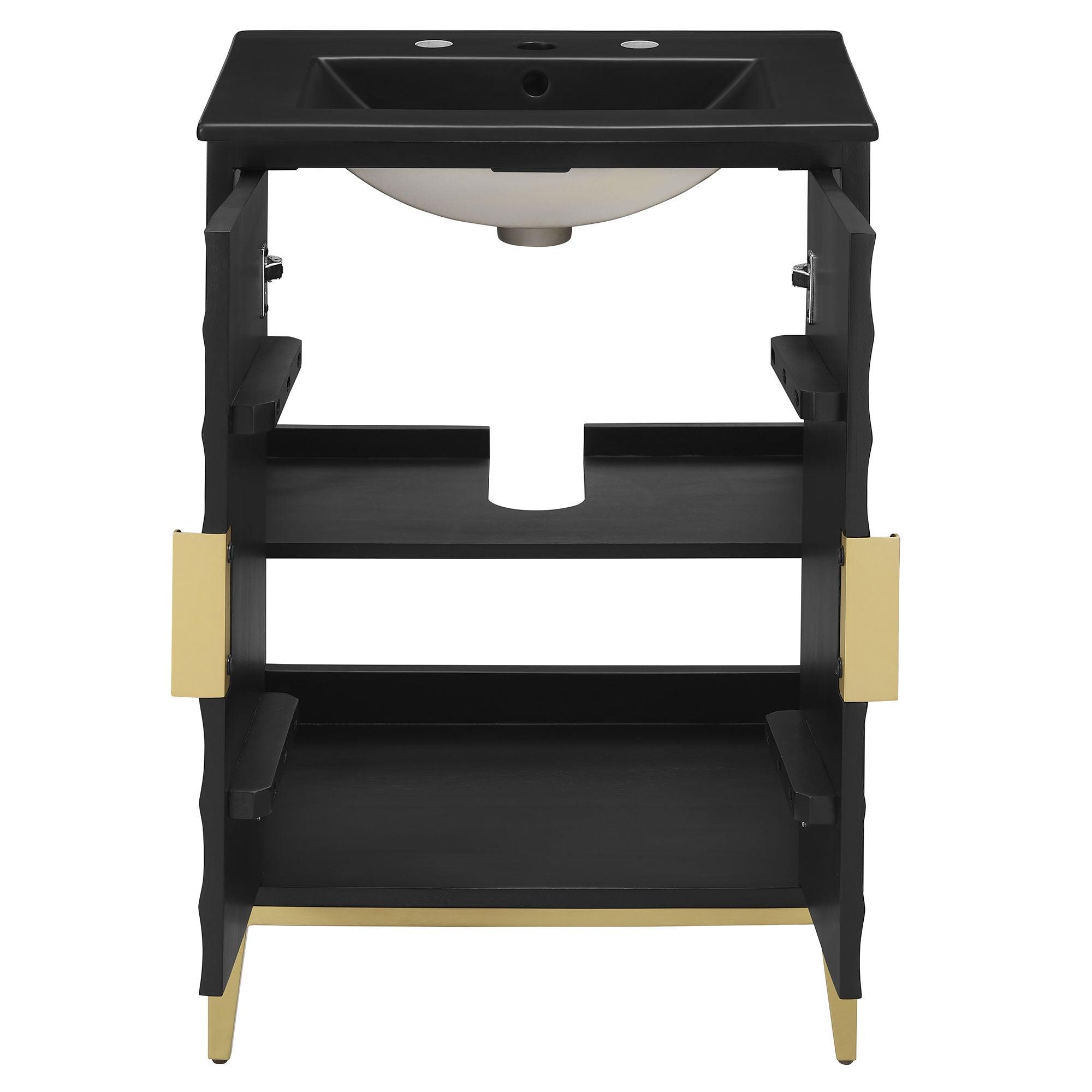 Beau 24" Wood Bathroom Vanity with Basin