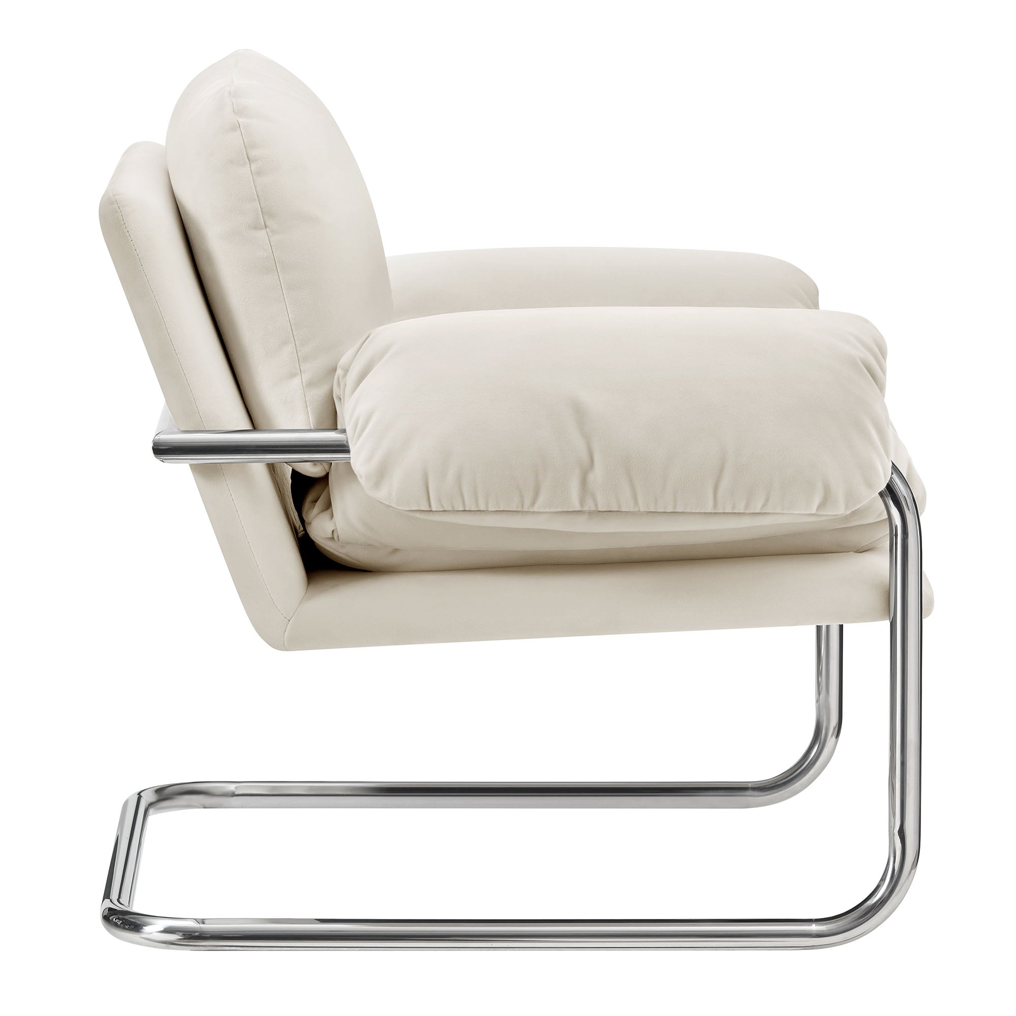 Ansel Performance Velvet Accent Chair