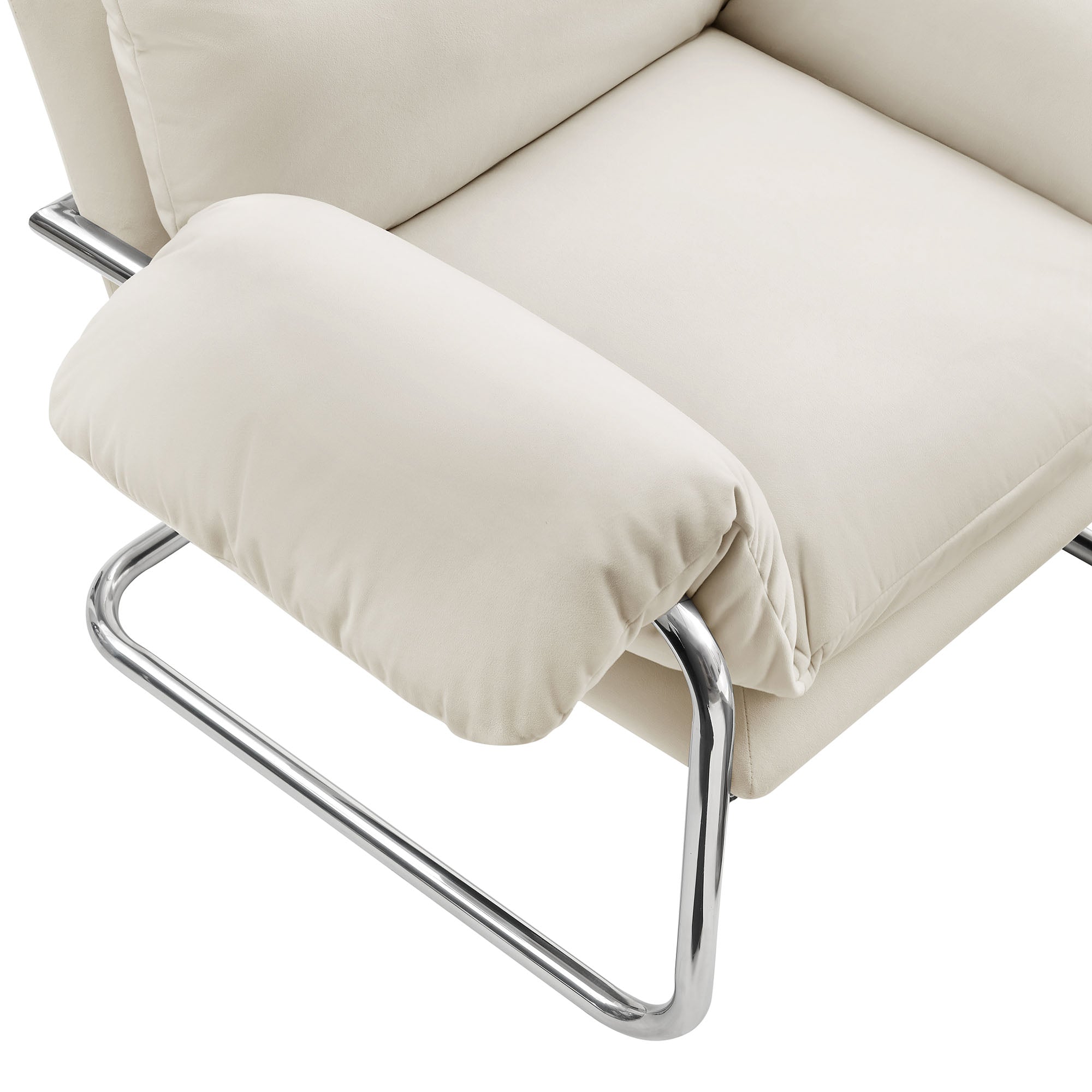 Ansel Performance Velvet Accent Chair