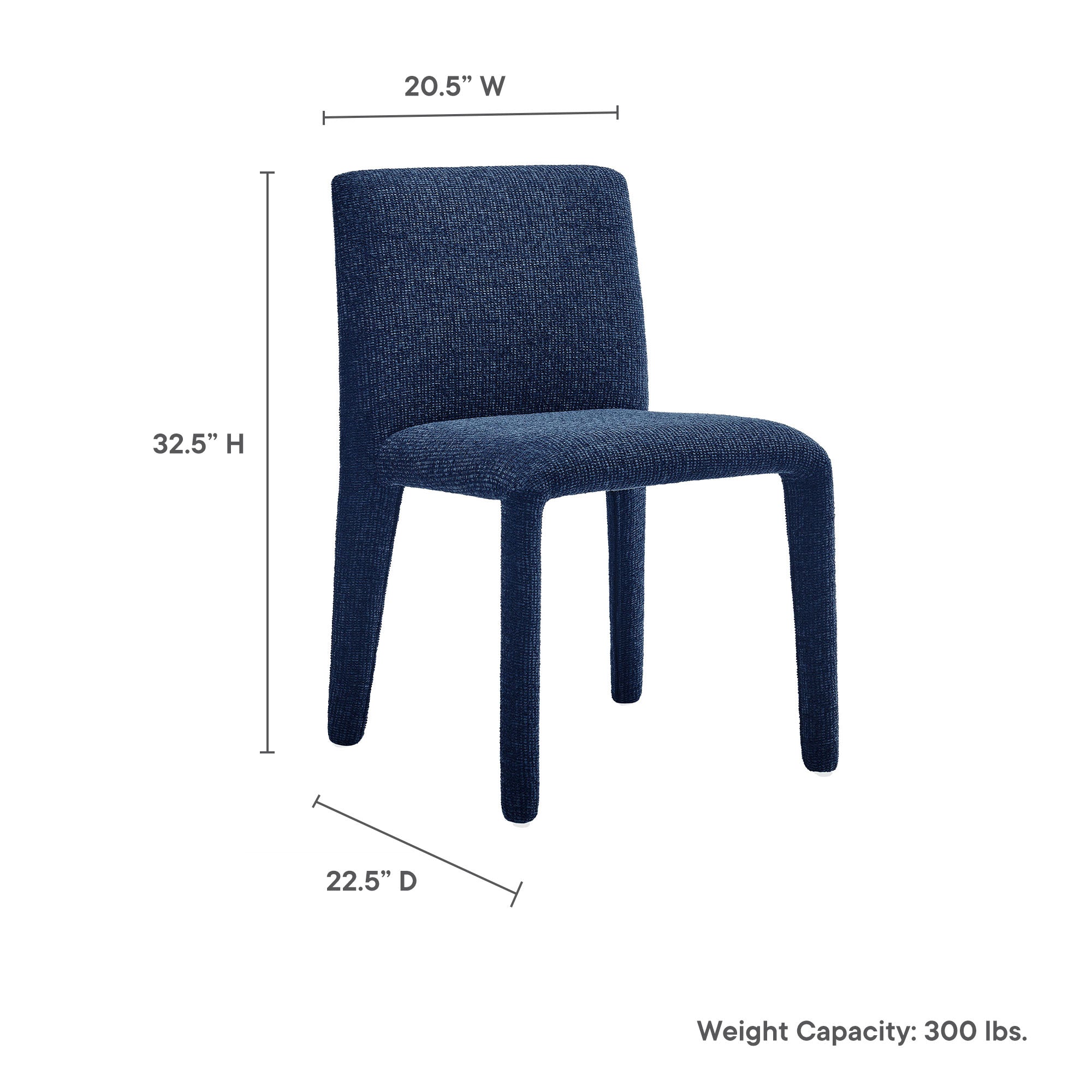 Rhodes Fabric Upholstered Dining Chair