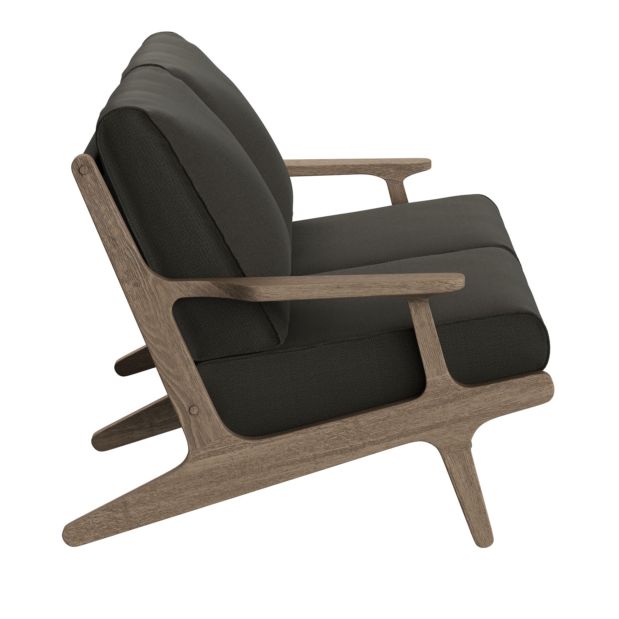 Saratoga 4-Piece Outdoor Patio Teak Wood Furniture Set
