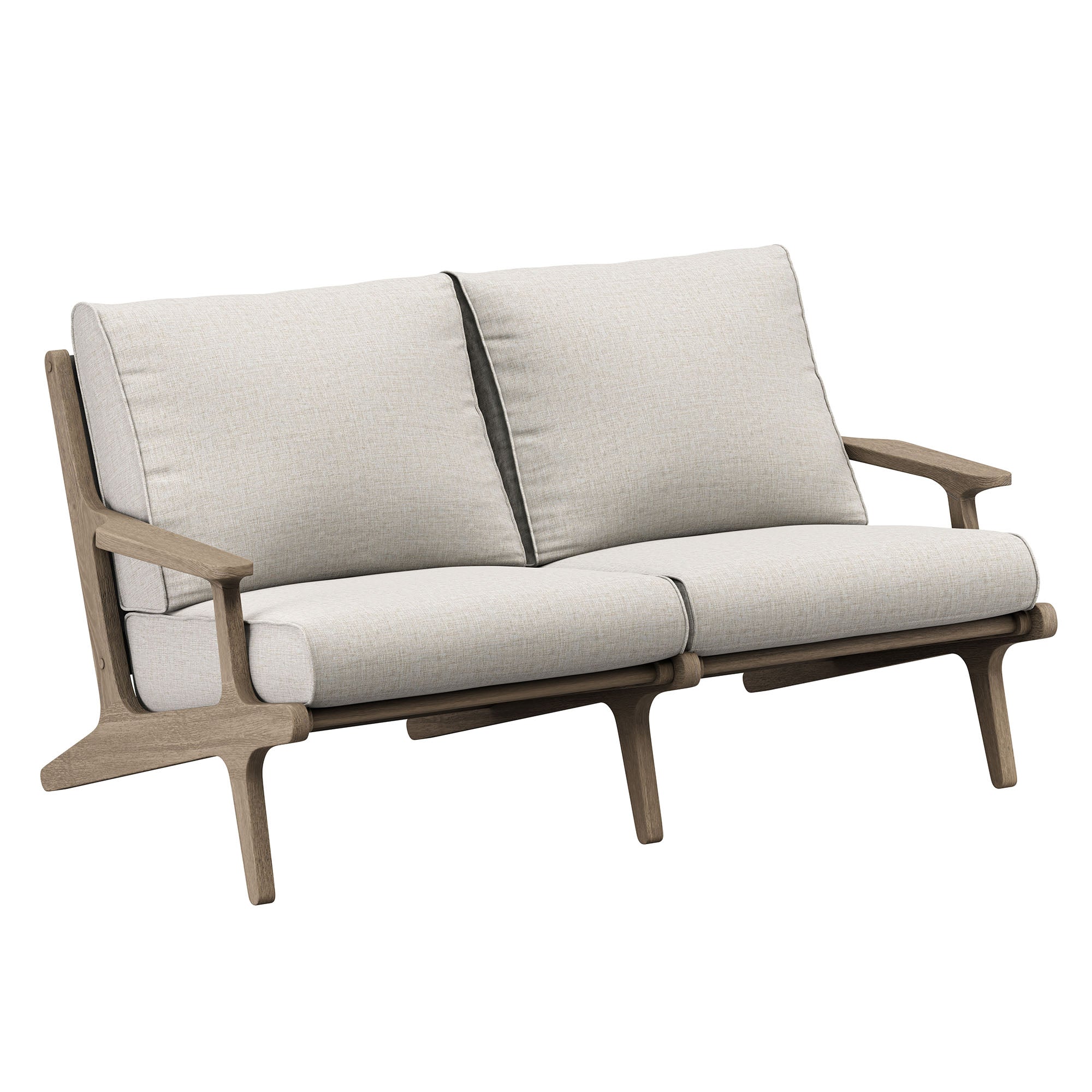 Saratoga 4-Piece Outdoor Patio Teak Wood Furniture Set