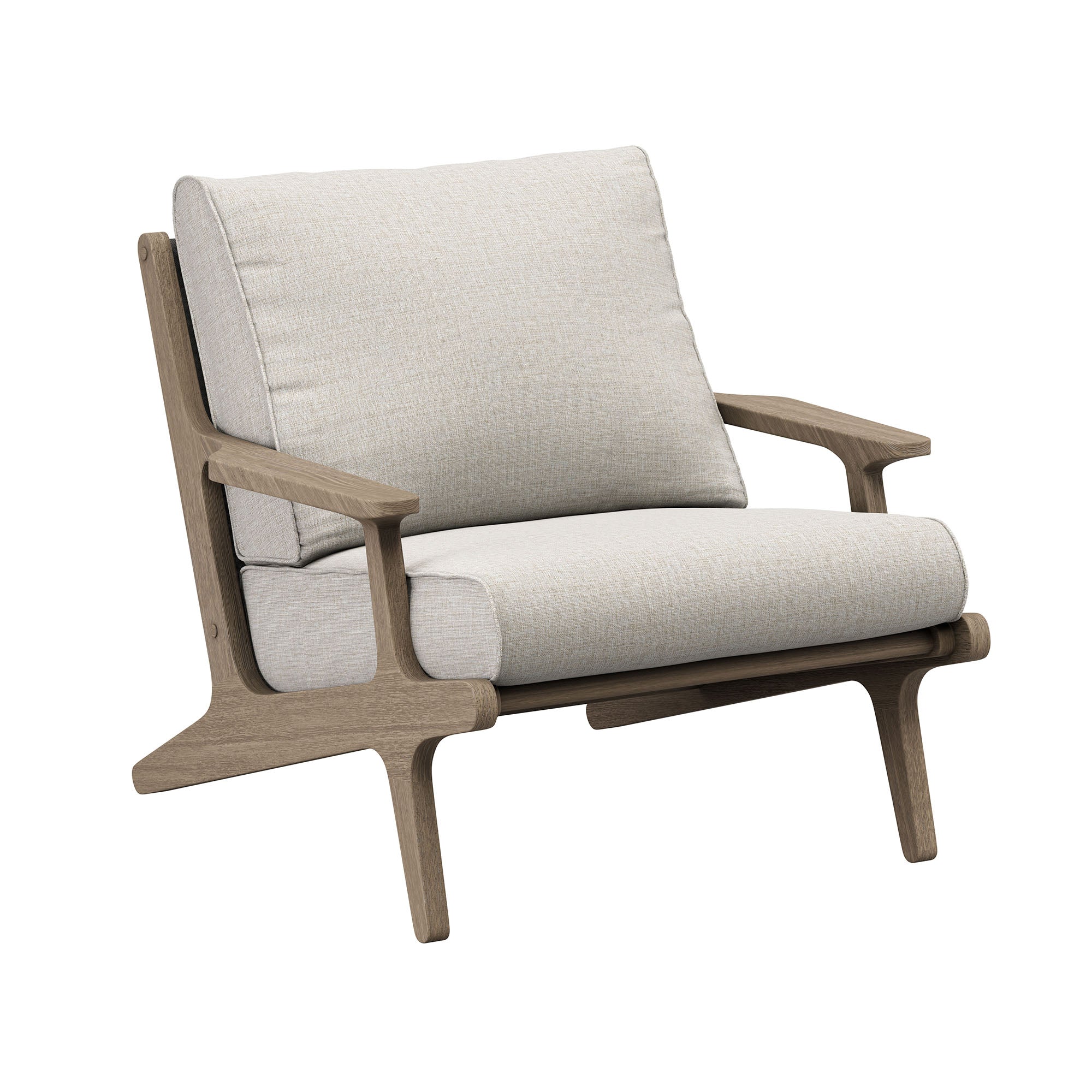 Saratoga 3-Piece Outdoor Patio Teak Wood Furniture Set with Lounge Chairs and Side Table