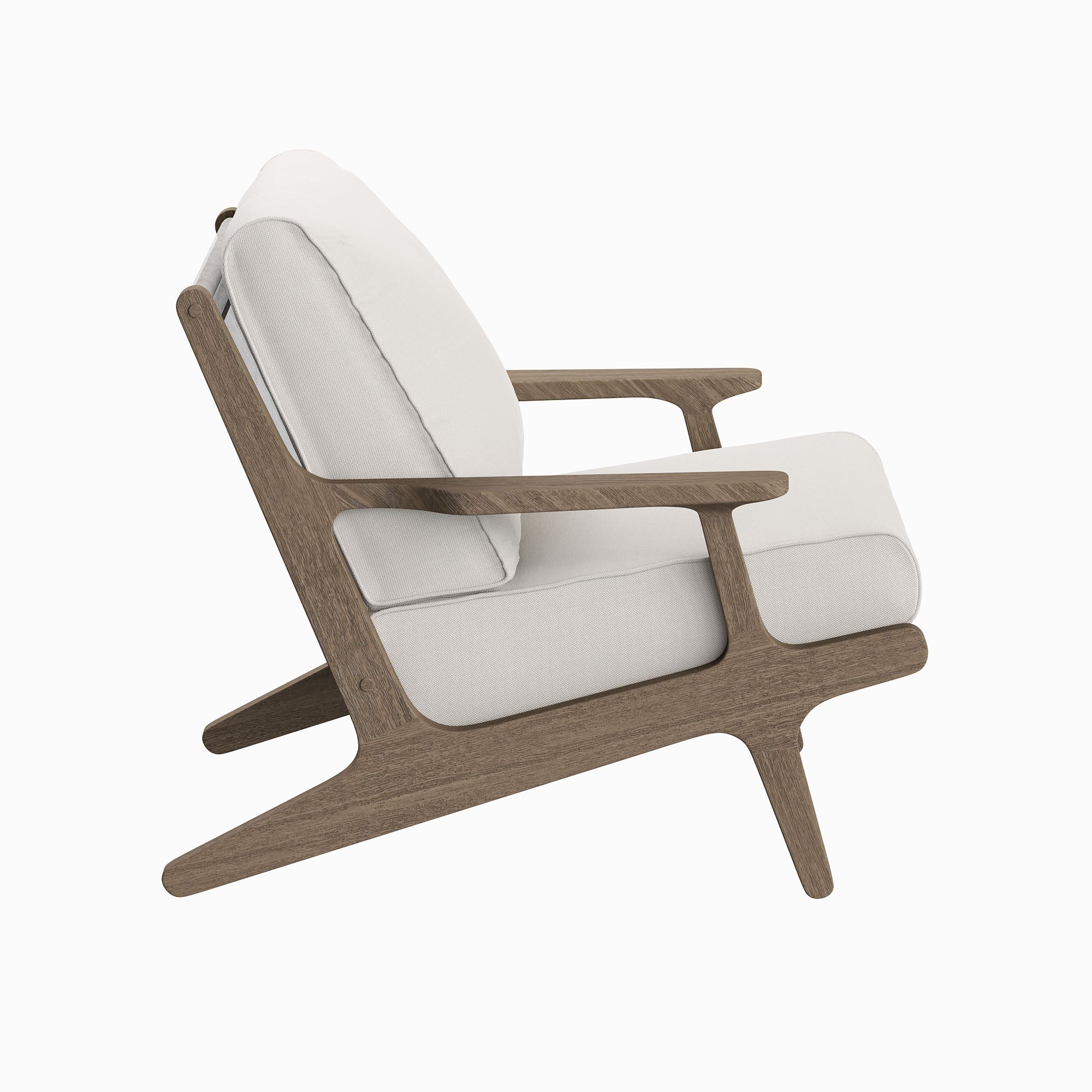 Saratoga 4-Piece Outdoor Patio Teak Wood Furniture Set
