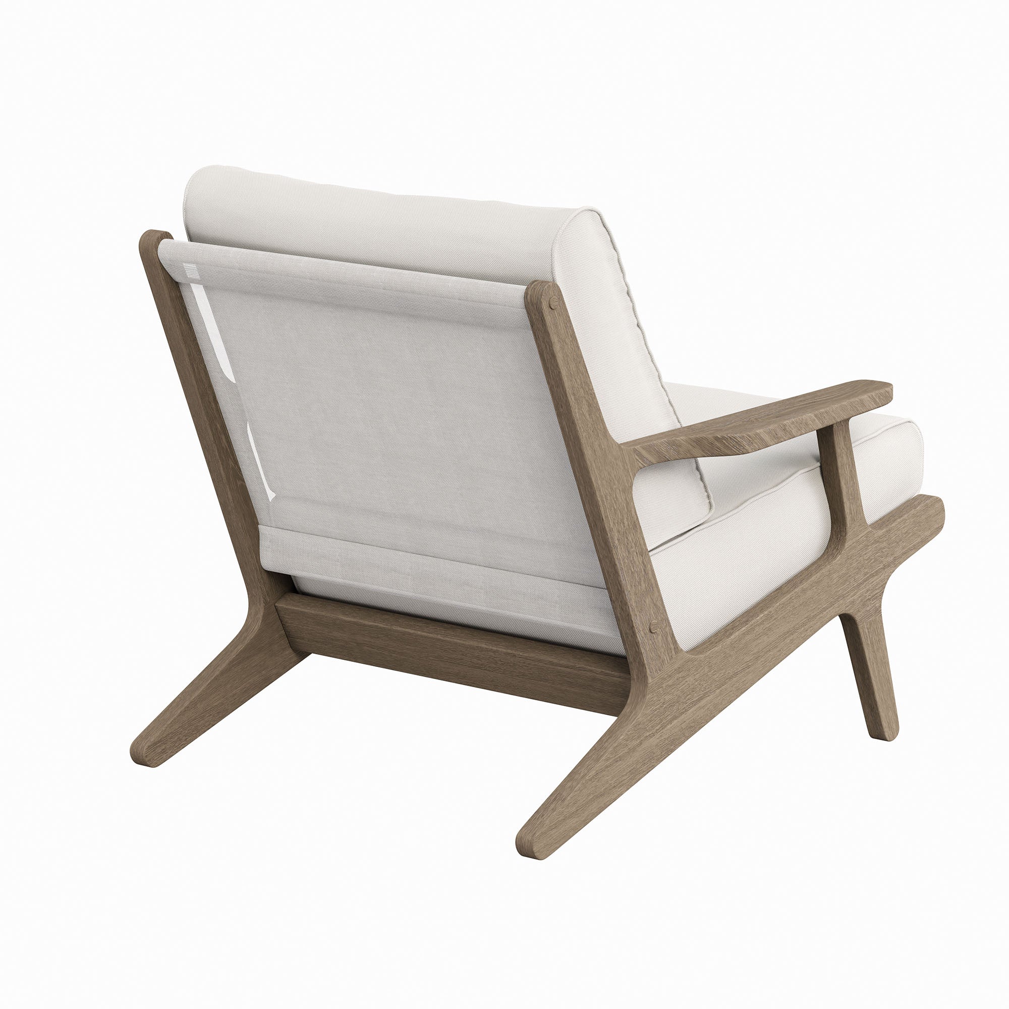 Saratoga Outdoor Patio Teak Wood Armchair