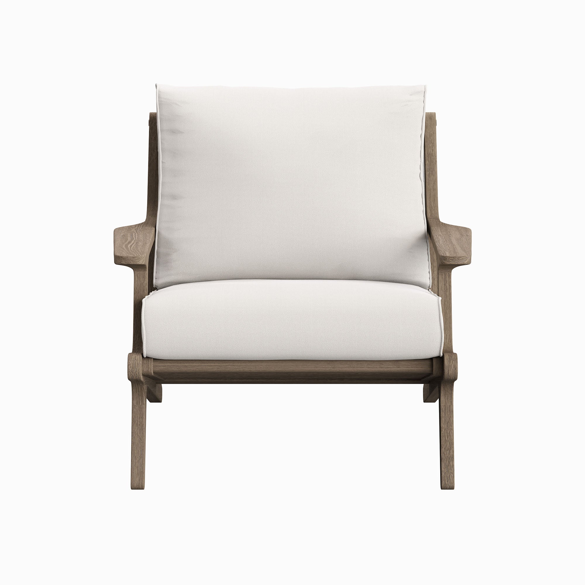 Saratoga Outdoor Patio Teak Wood Armchair