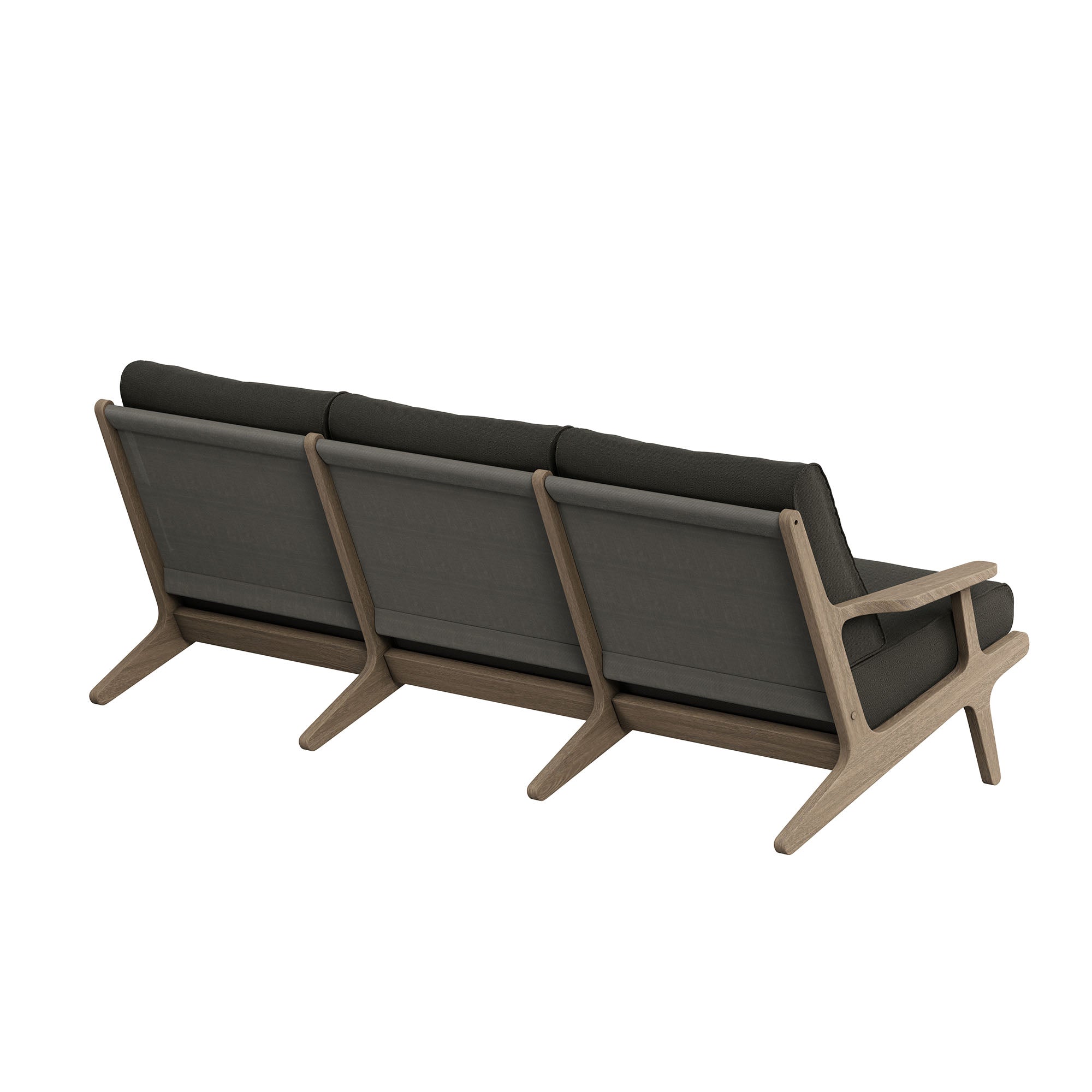 Saratoga 4-Piece Outdoor Patio Teak Wood Furniture Set