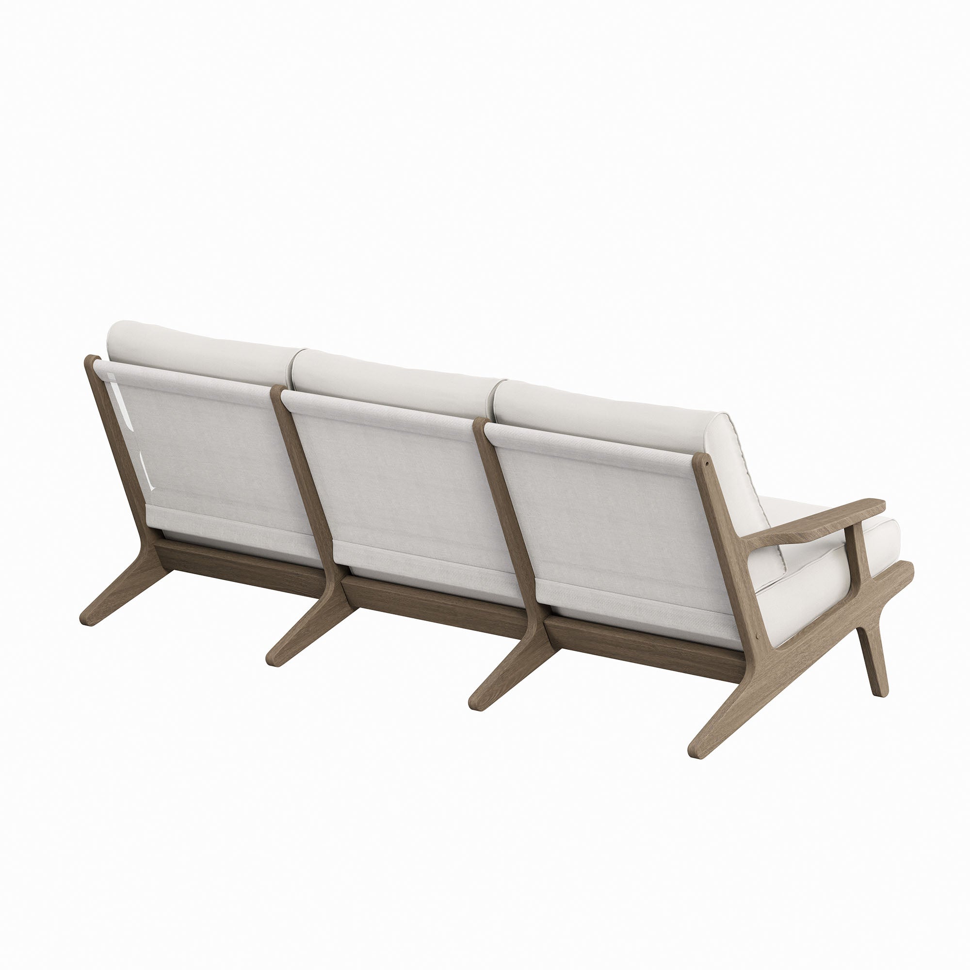 Saratoga Outdoor Patio Teak Sofa