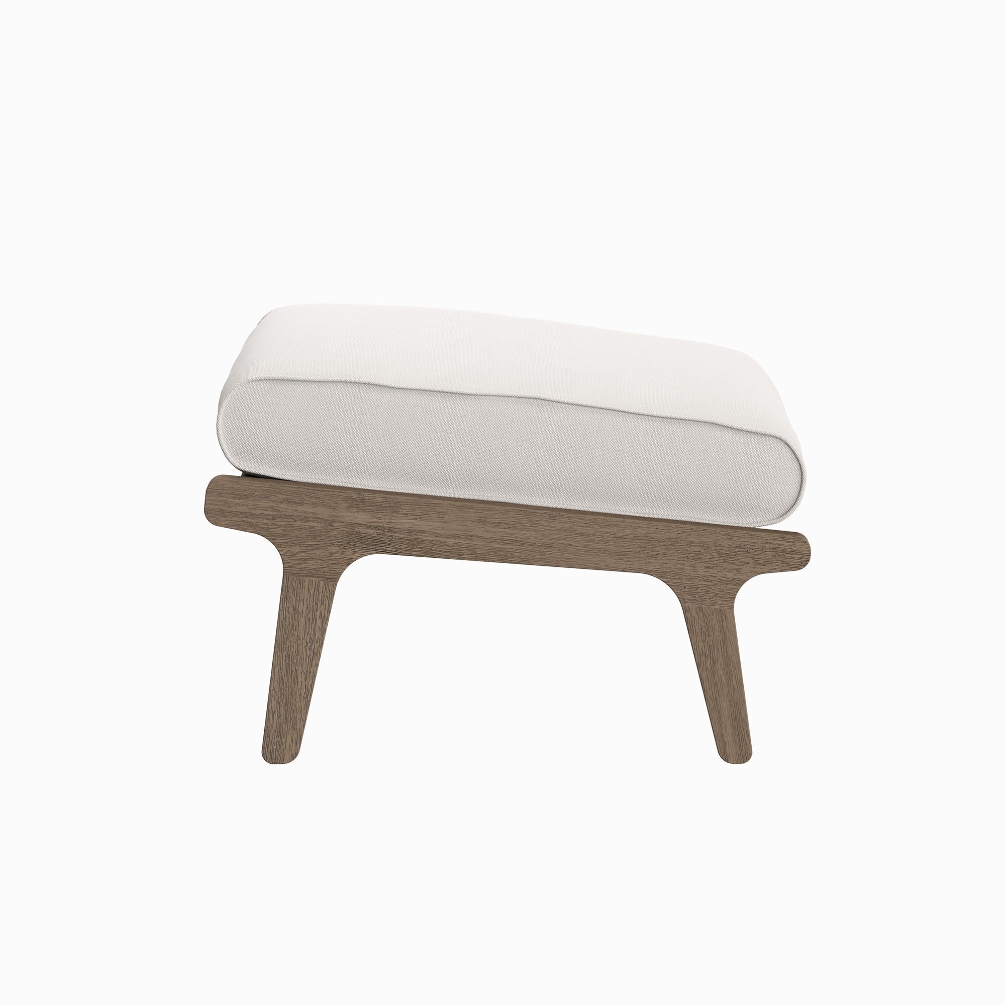 Saratoga Outdoor Patio Teak Wood Chair and Ottoman Set
