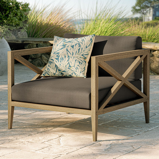 Northlake Outdoor Patio Teak Armchair