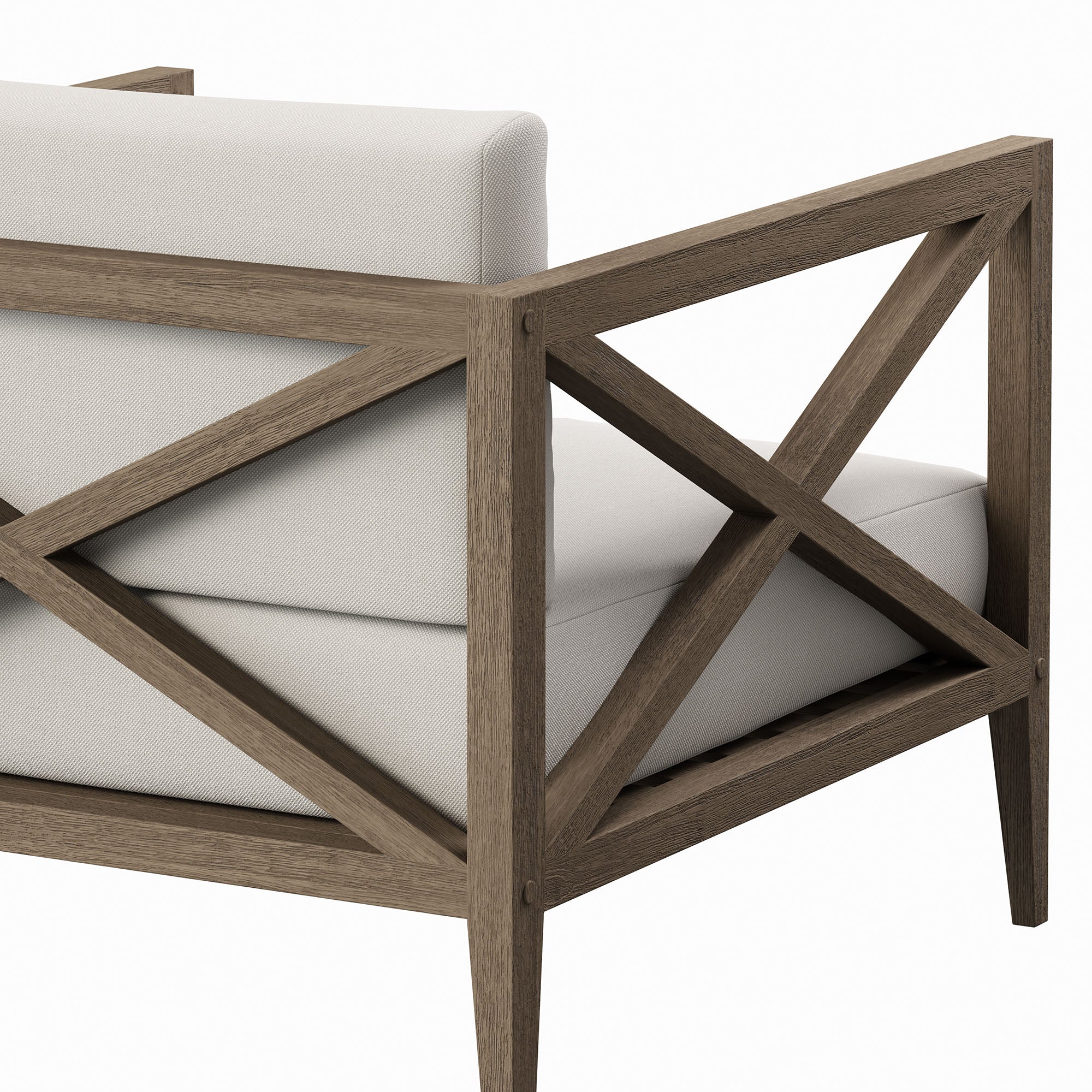Northlake Outdoor Patio Teak Armchair