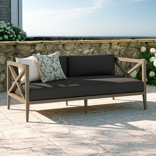 Northlake Outdoor Patio Teak Loveseat
