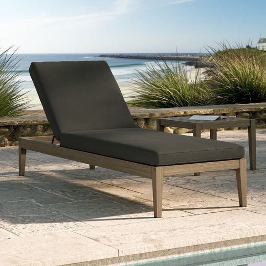Northlake Outdoor Patio Teak Chaise Lounge