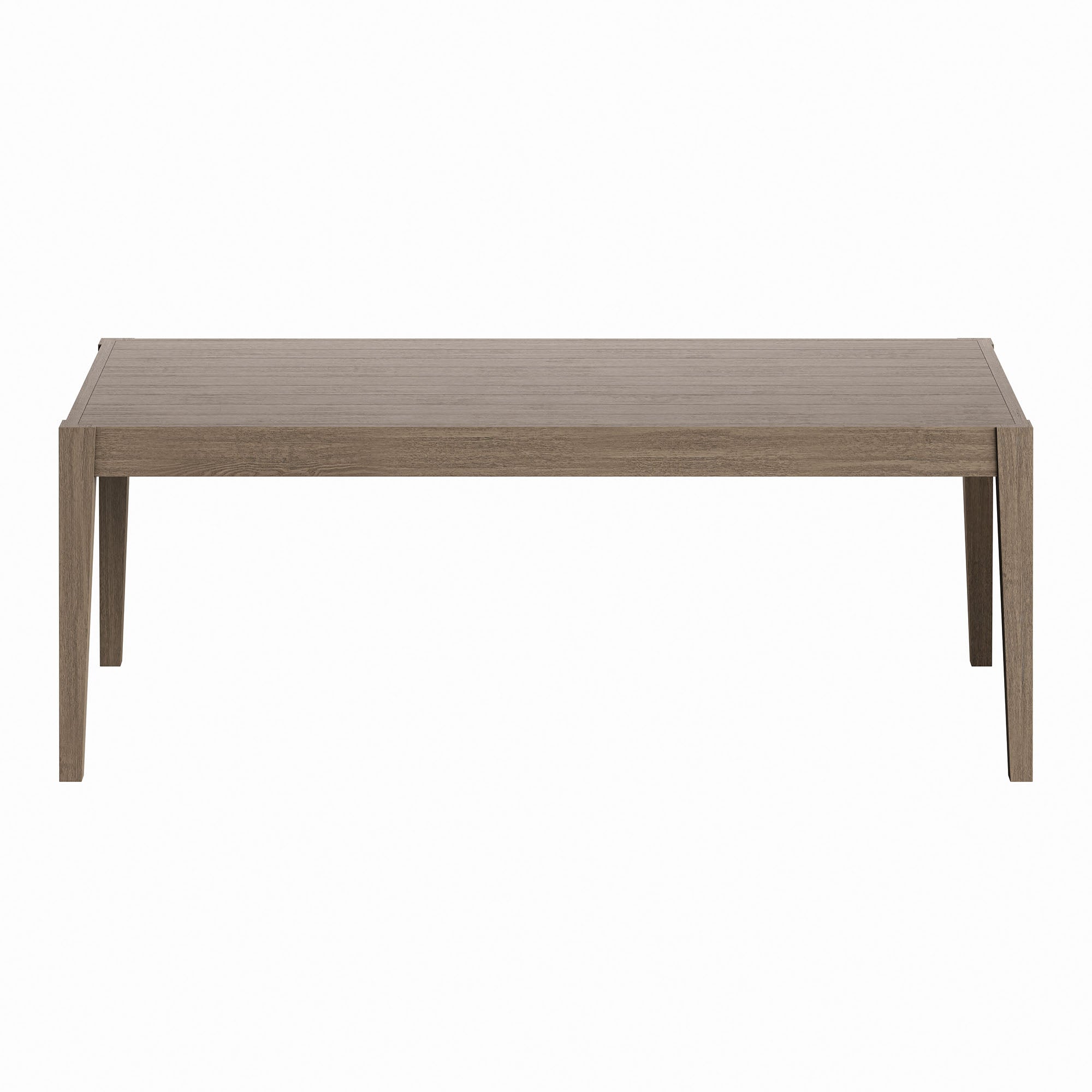Northlake 83" Rectangular Outdoor Patio Teak Dining Table