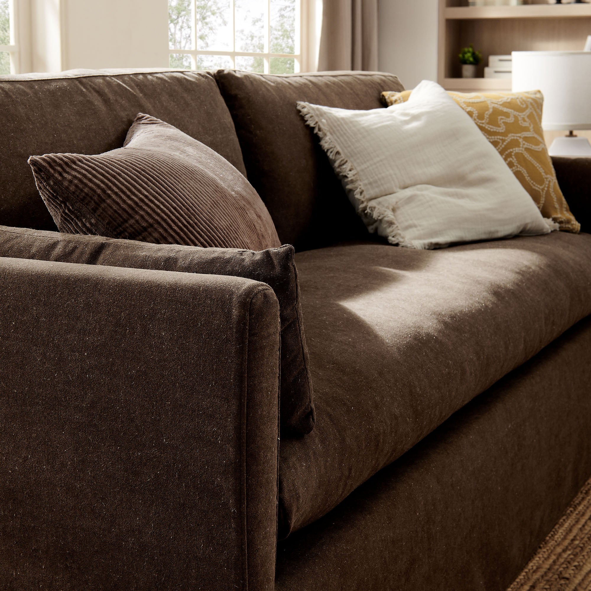 Wellfleet 85" Slipcovered Fabric Sofa