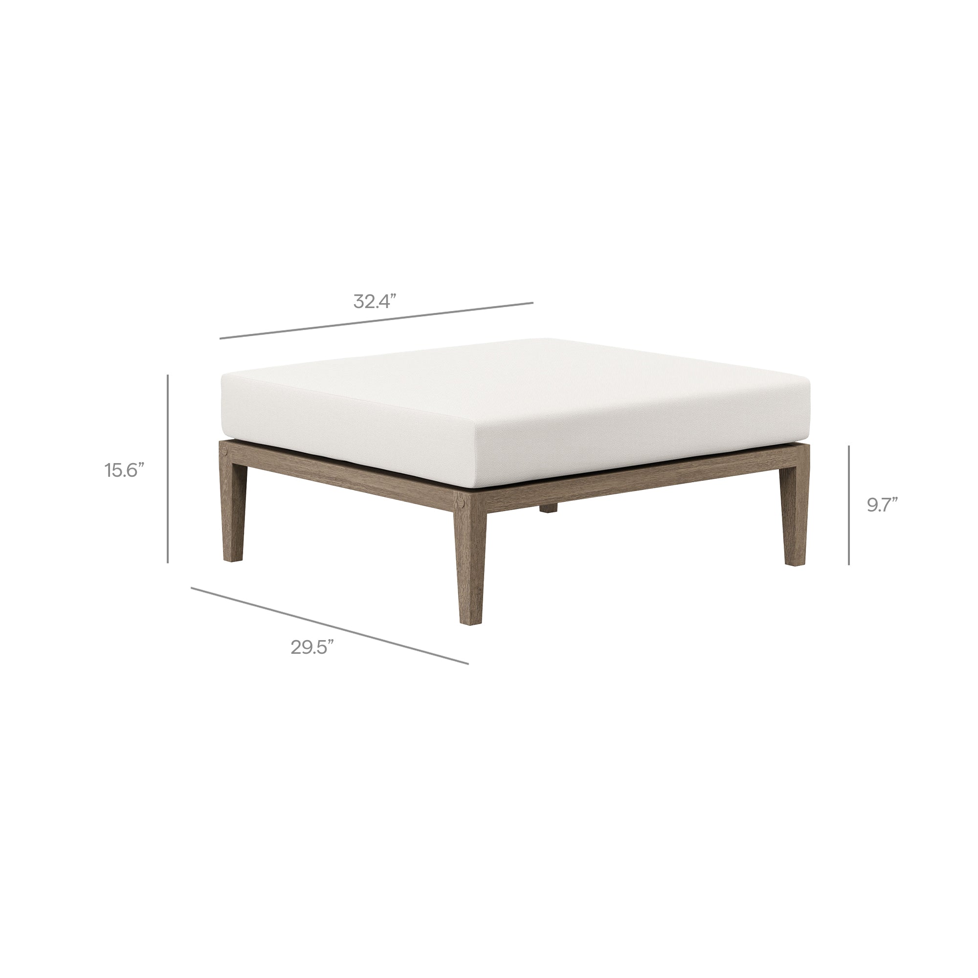 Northlake 5-Piece Outdoor Patio Teak Wood Furniture Set