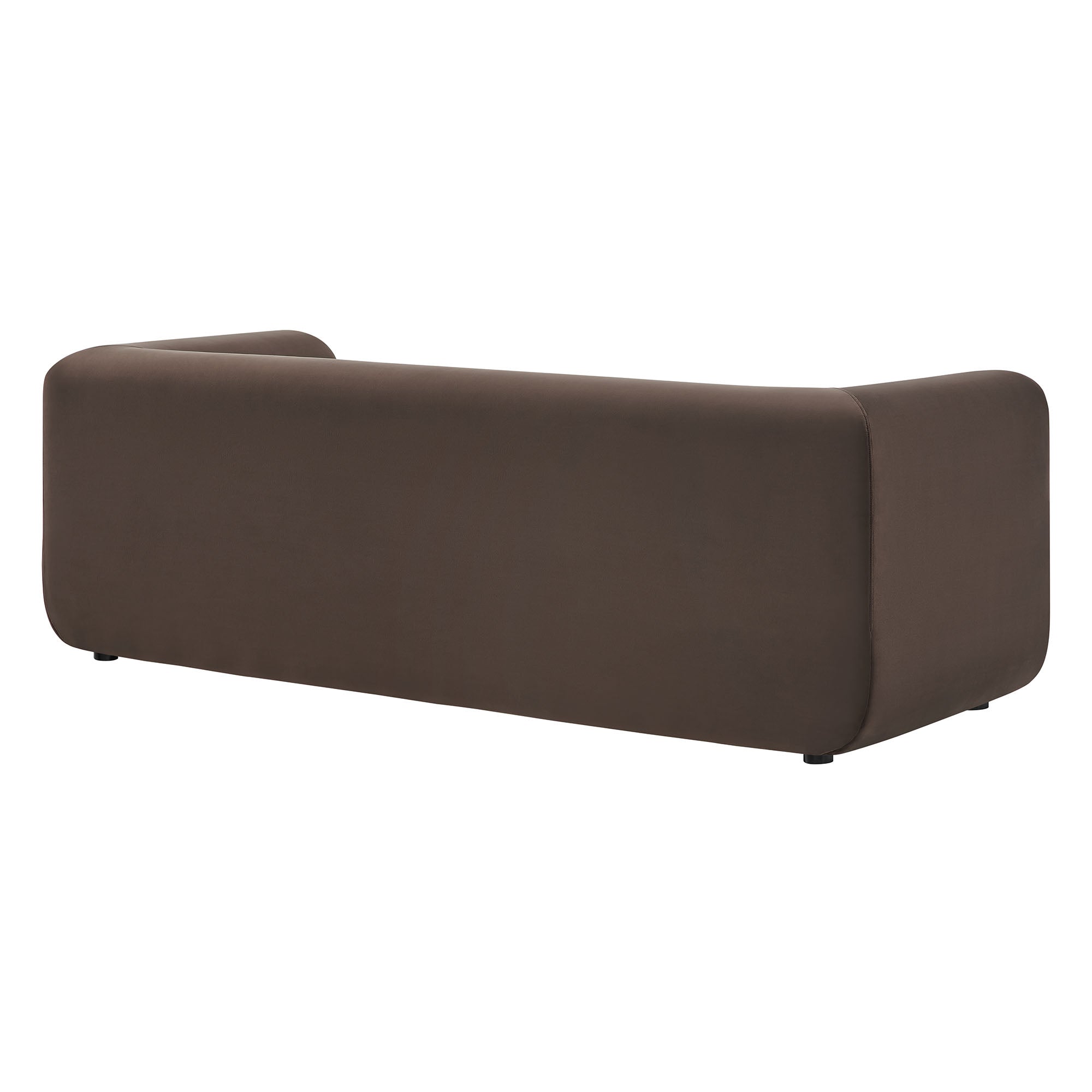 Leif 89" Performance Velvet Upholstered Sofa