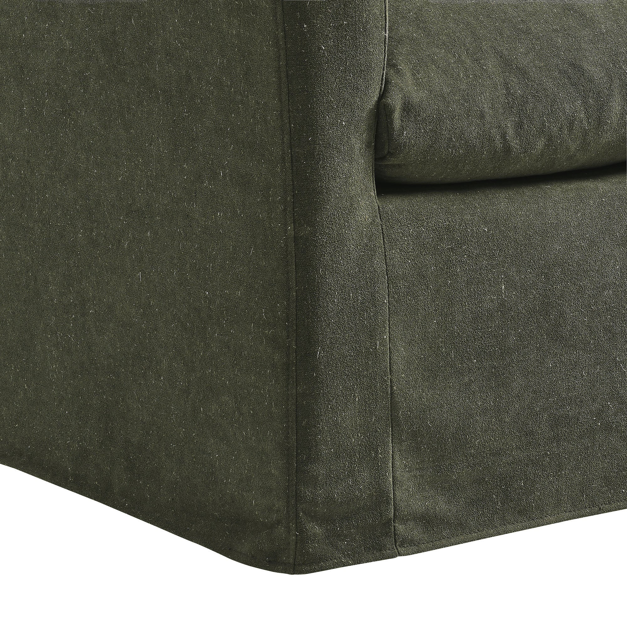 Somerset Linen Blend Slipcovered Armchair