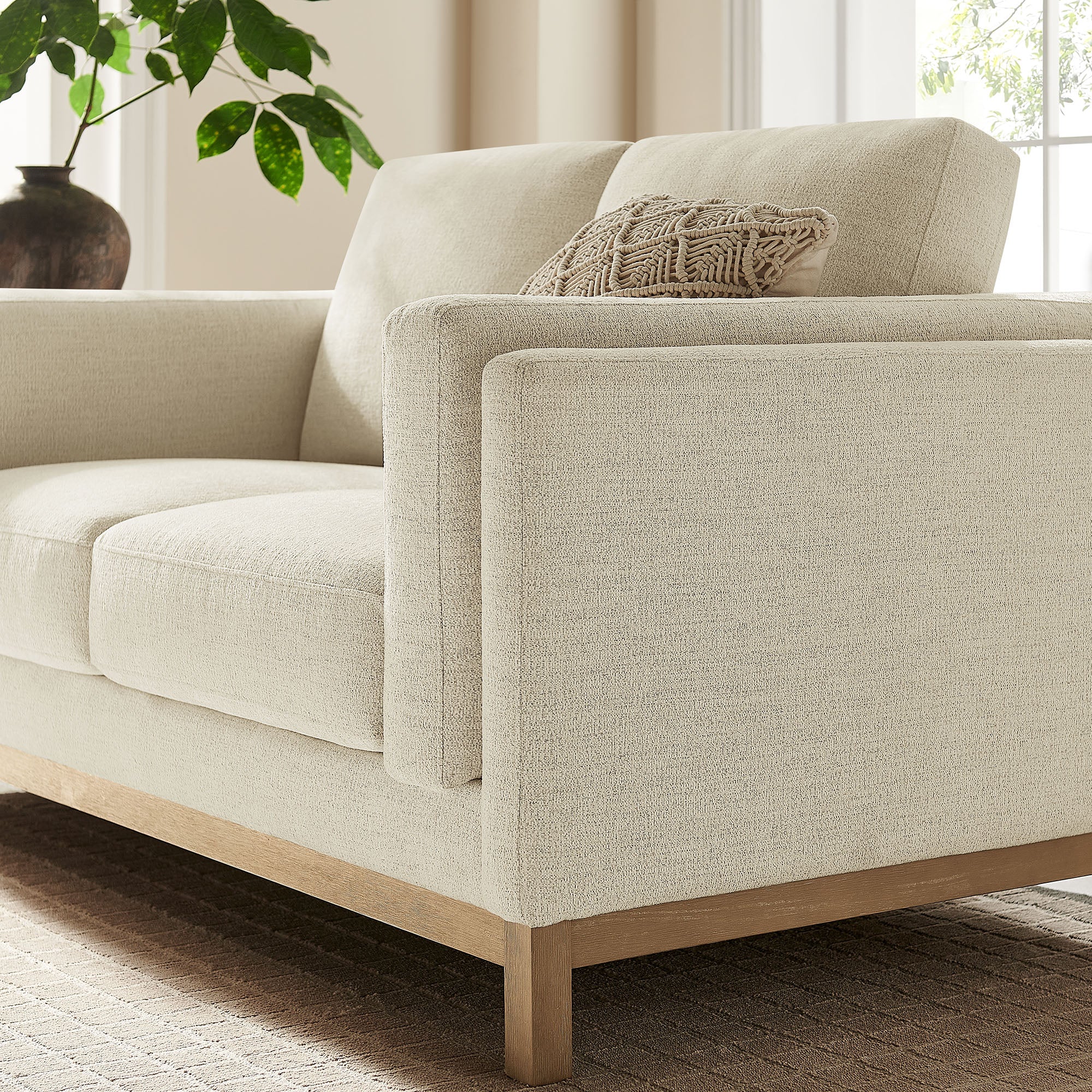 Roscoe 63 inch Fabric Loveseat