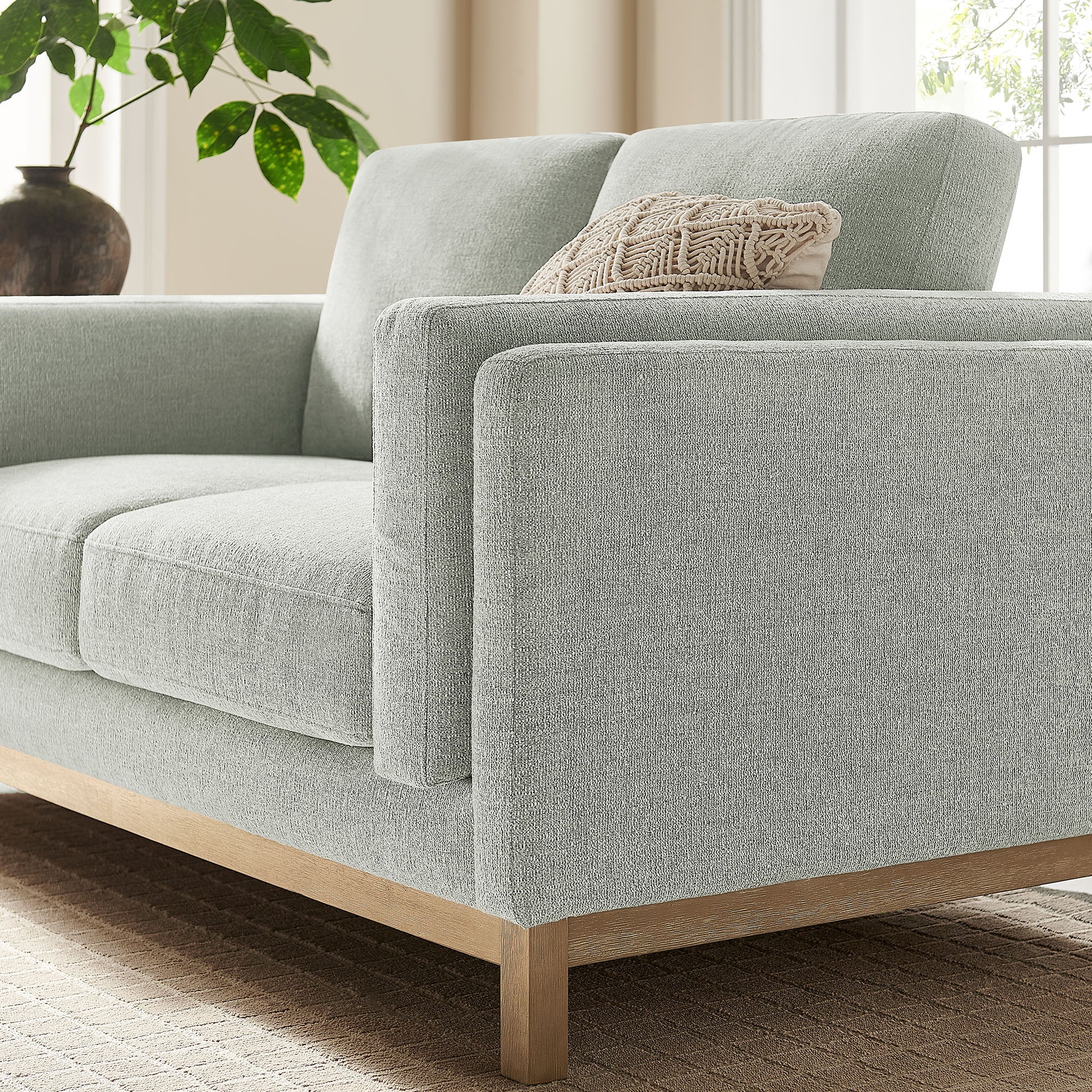 Roscoe 63 inch Fabric Loveseat