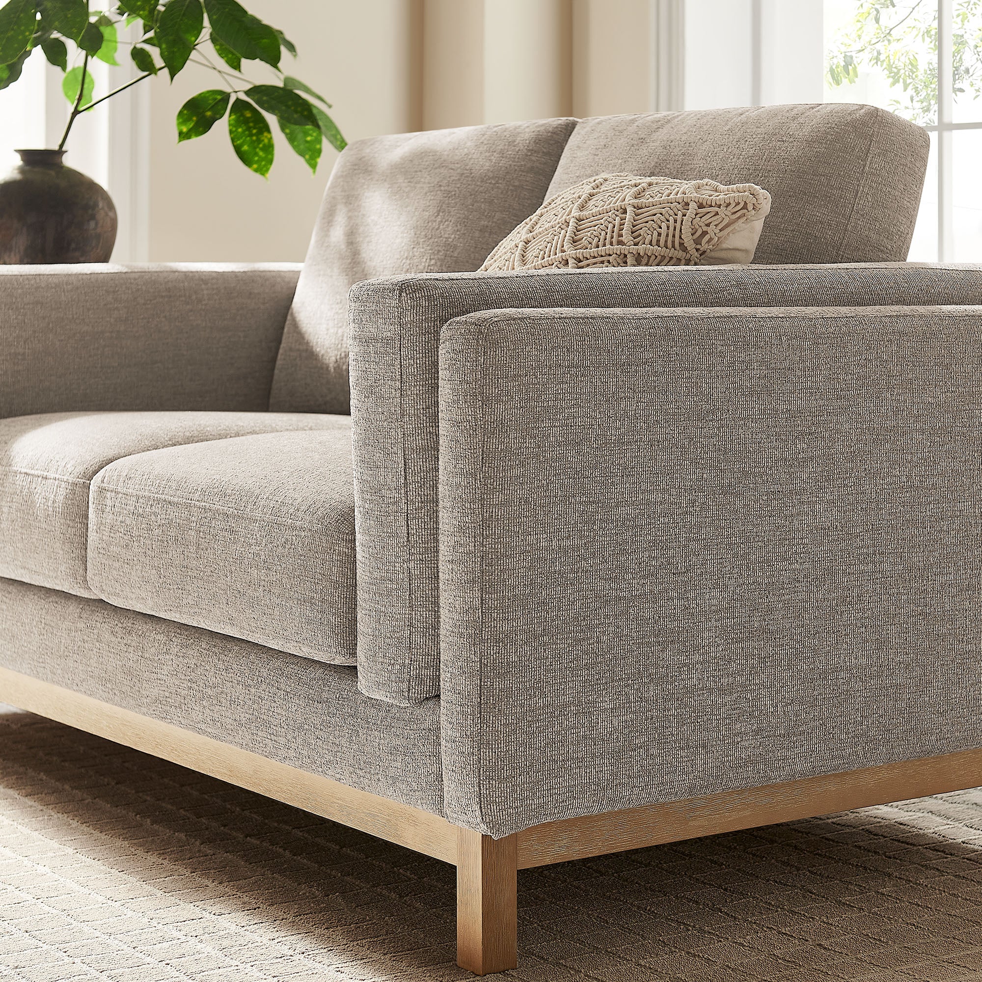 Roscoe 63 inch Fabric Loveseat