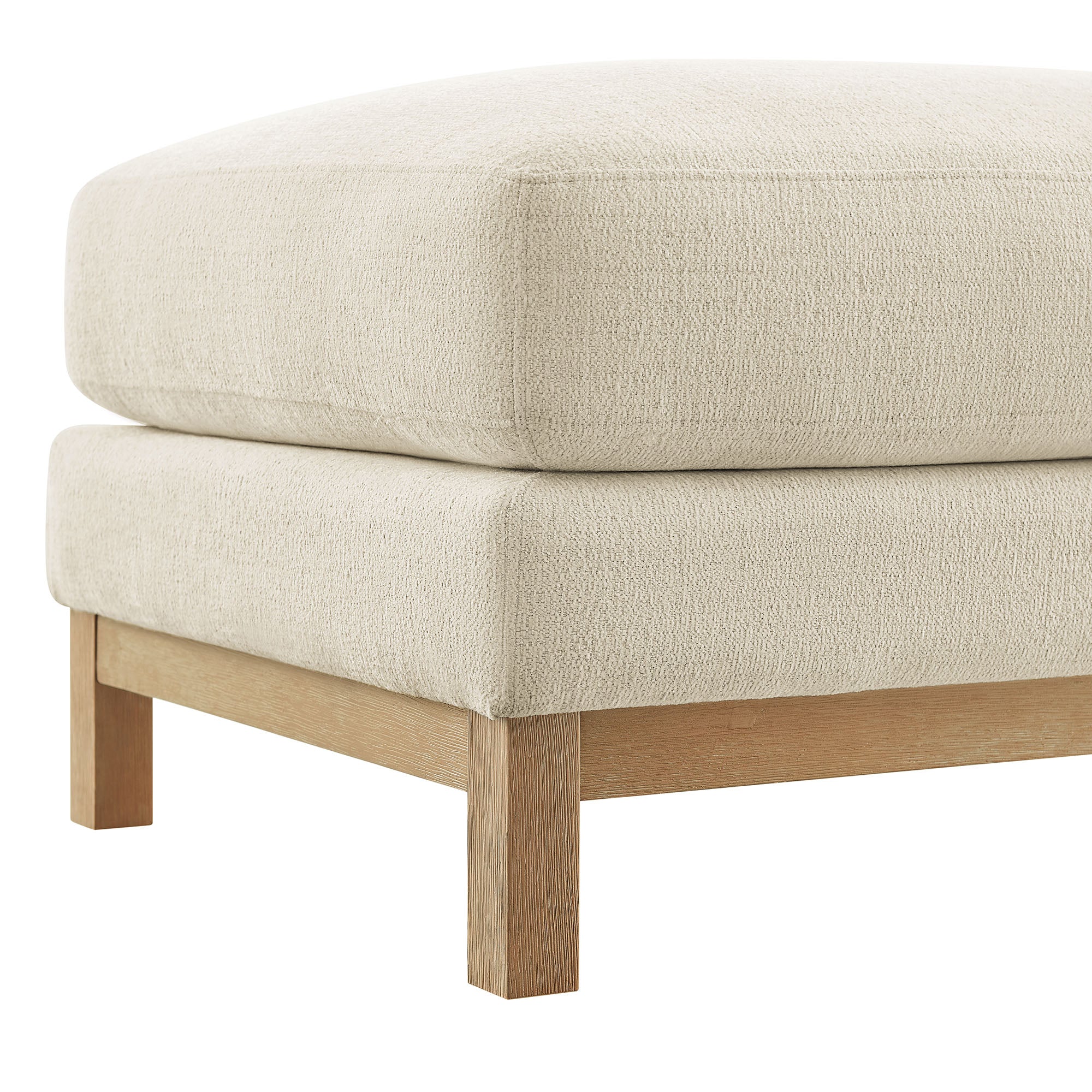 Roscoe Fabric Ottoman