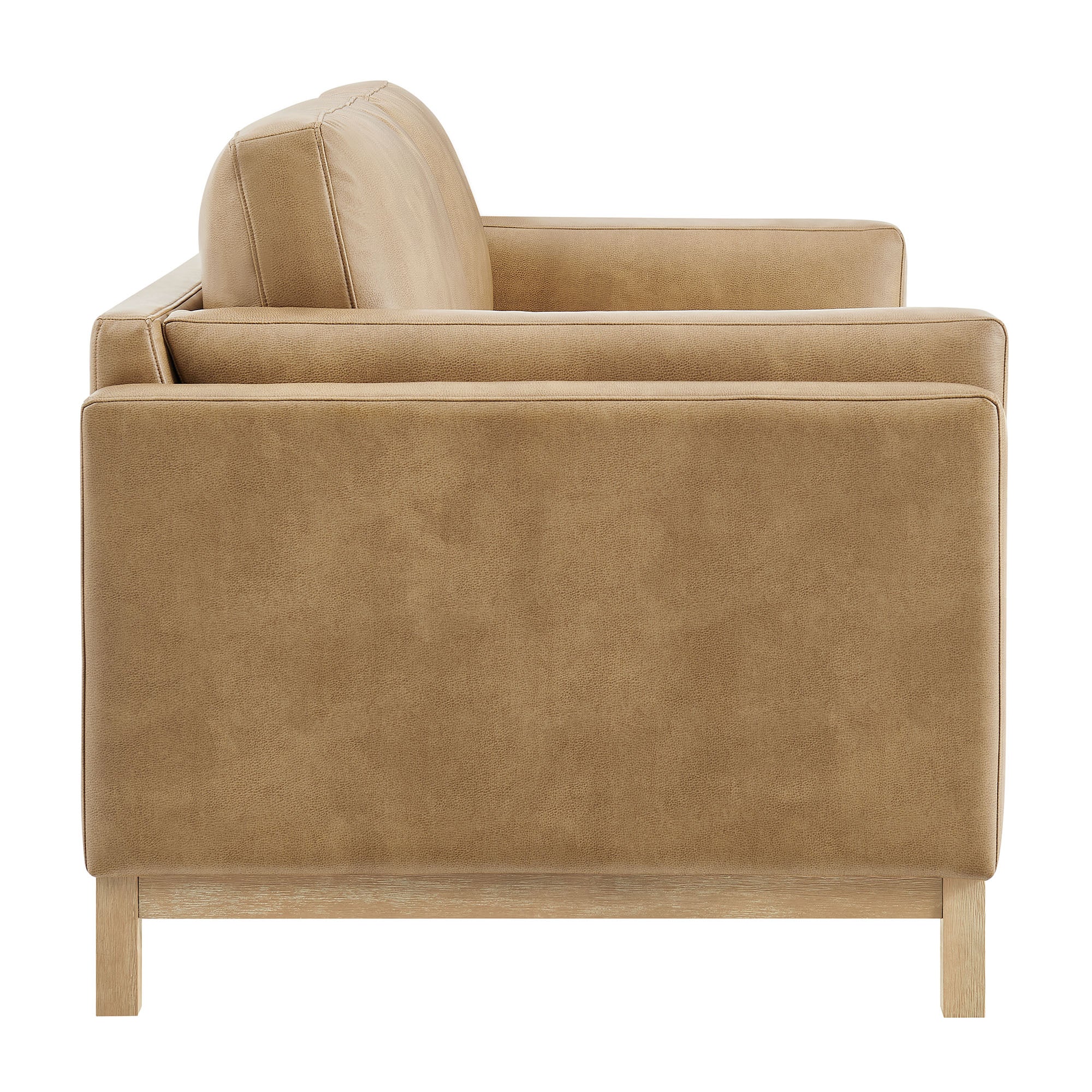 Roscoe 81 inch Vegan Leather Sofa