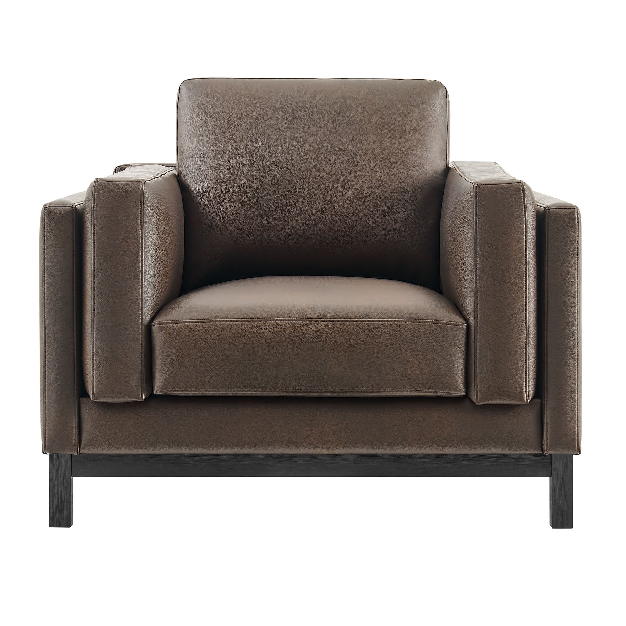 Roscoe Vegan Leather Armchair