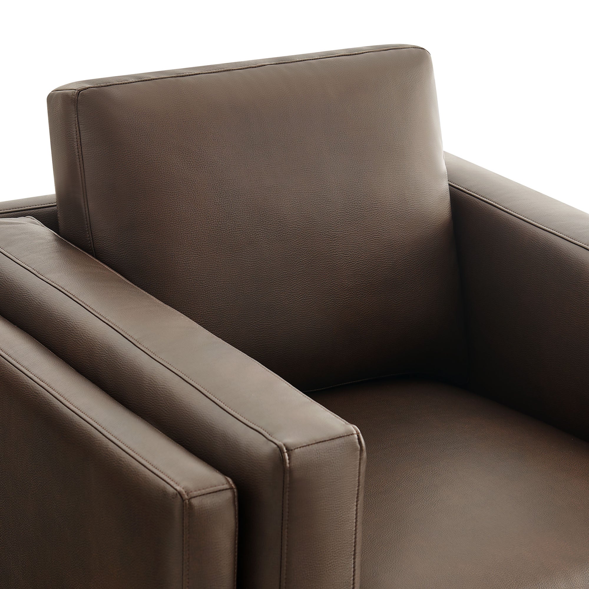 Roscoe Vegan Leather Armchair