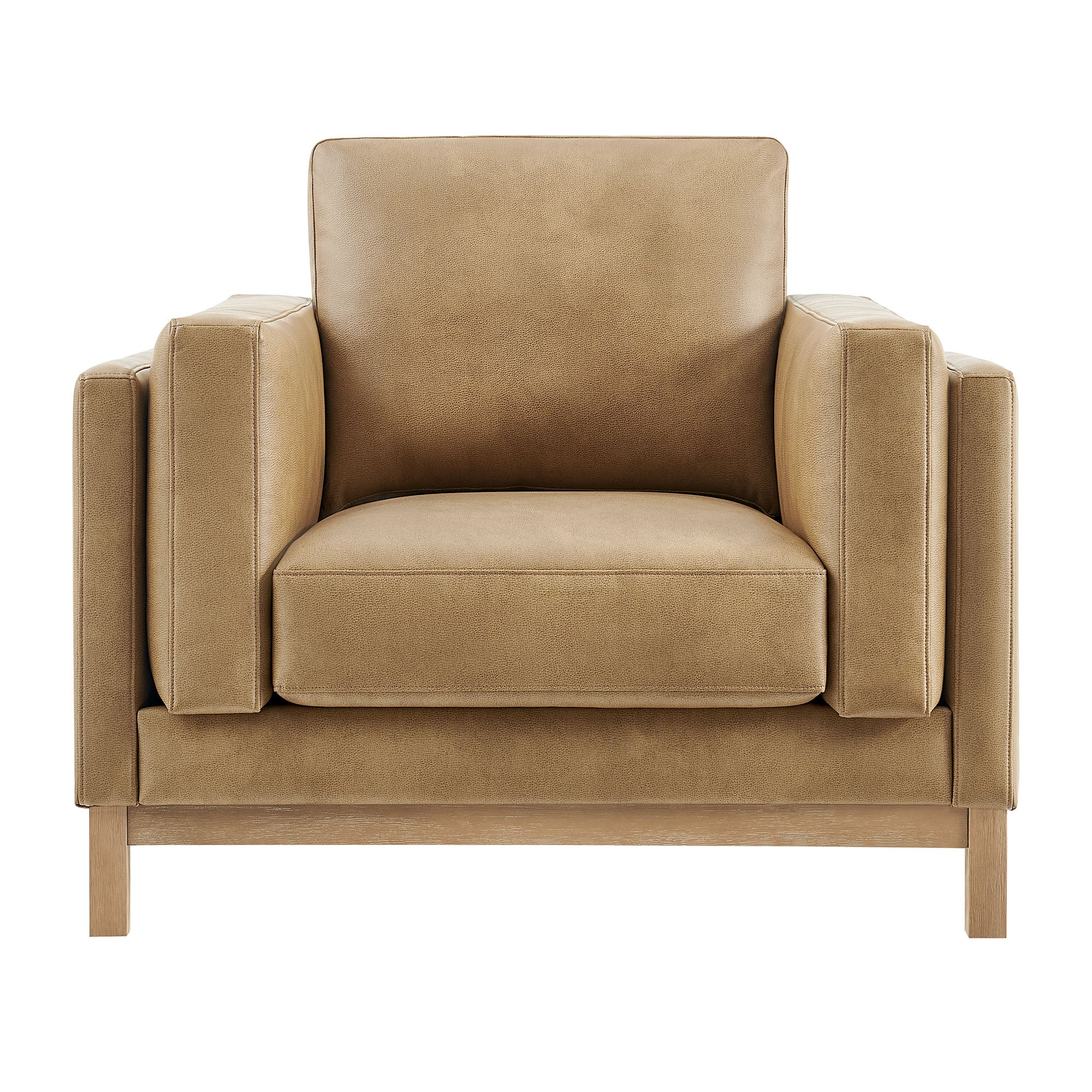 Roscoe Vegan Leather Armchair