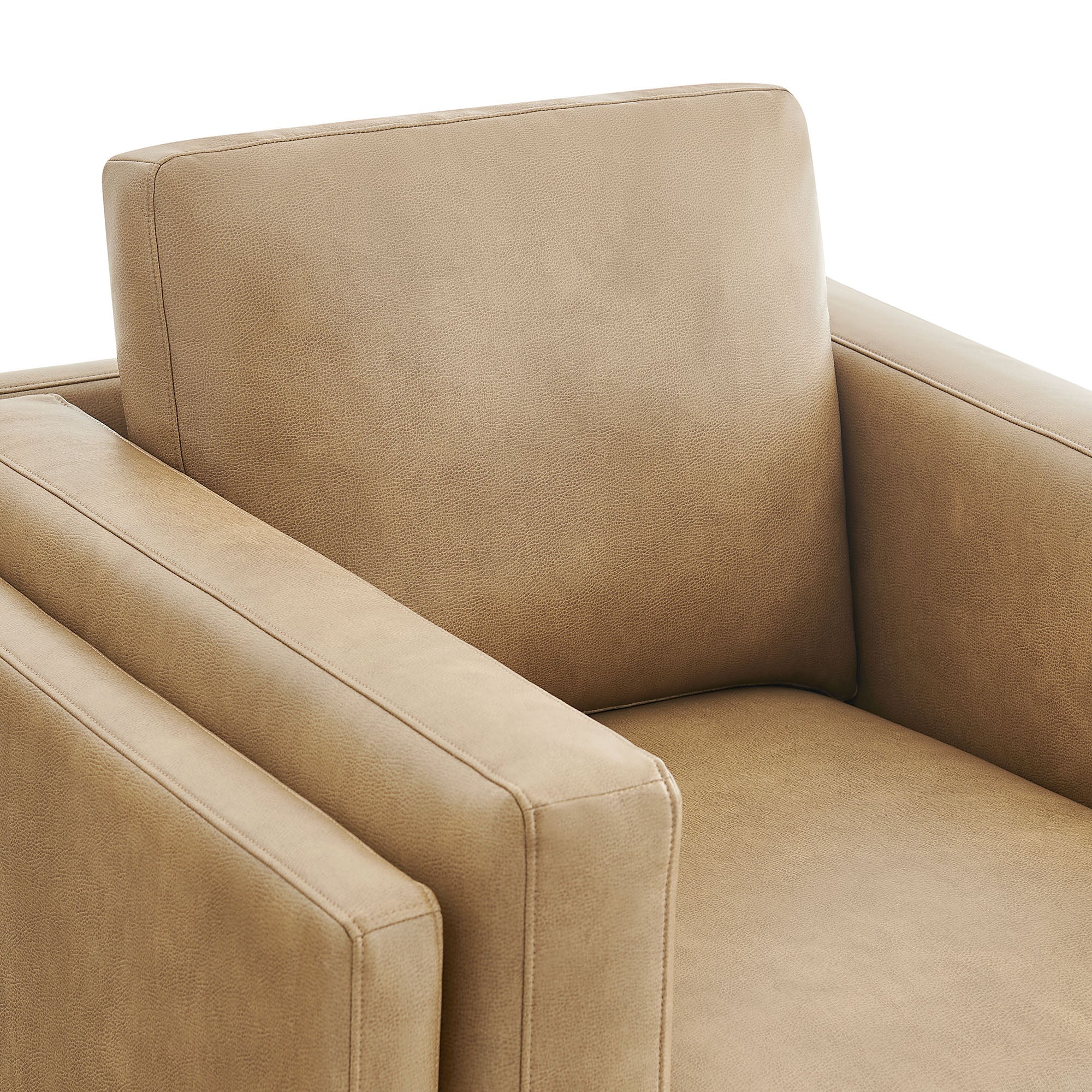 Roscoe Vegan Leather Armchair