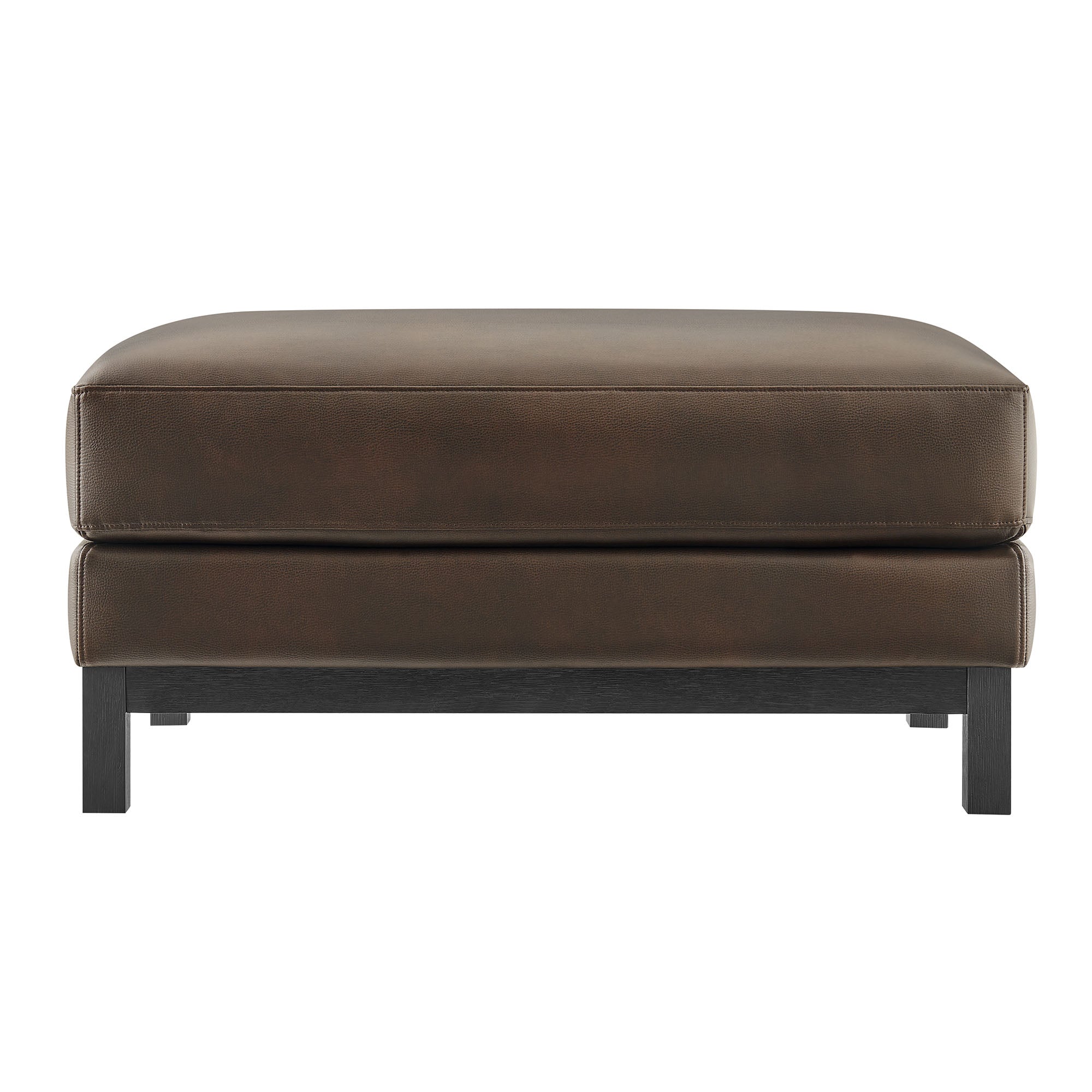 Roscoe Vegan Leather Ottoman