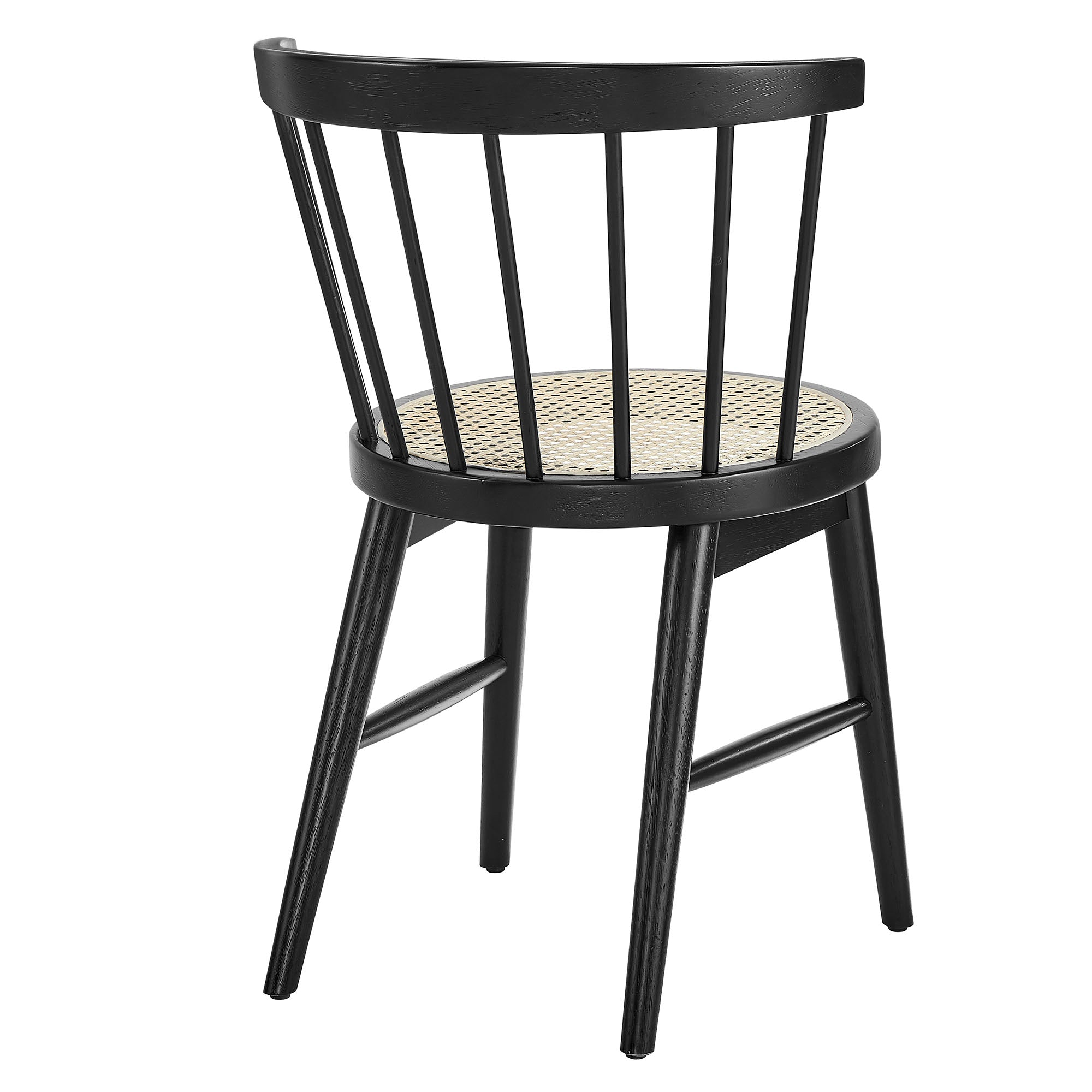 Lykke Curved Spindle Back Dining Chairs Set of 2