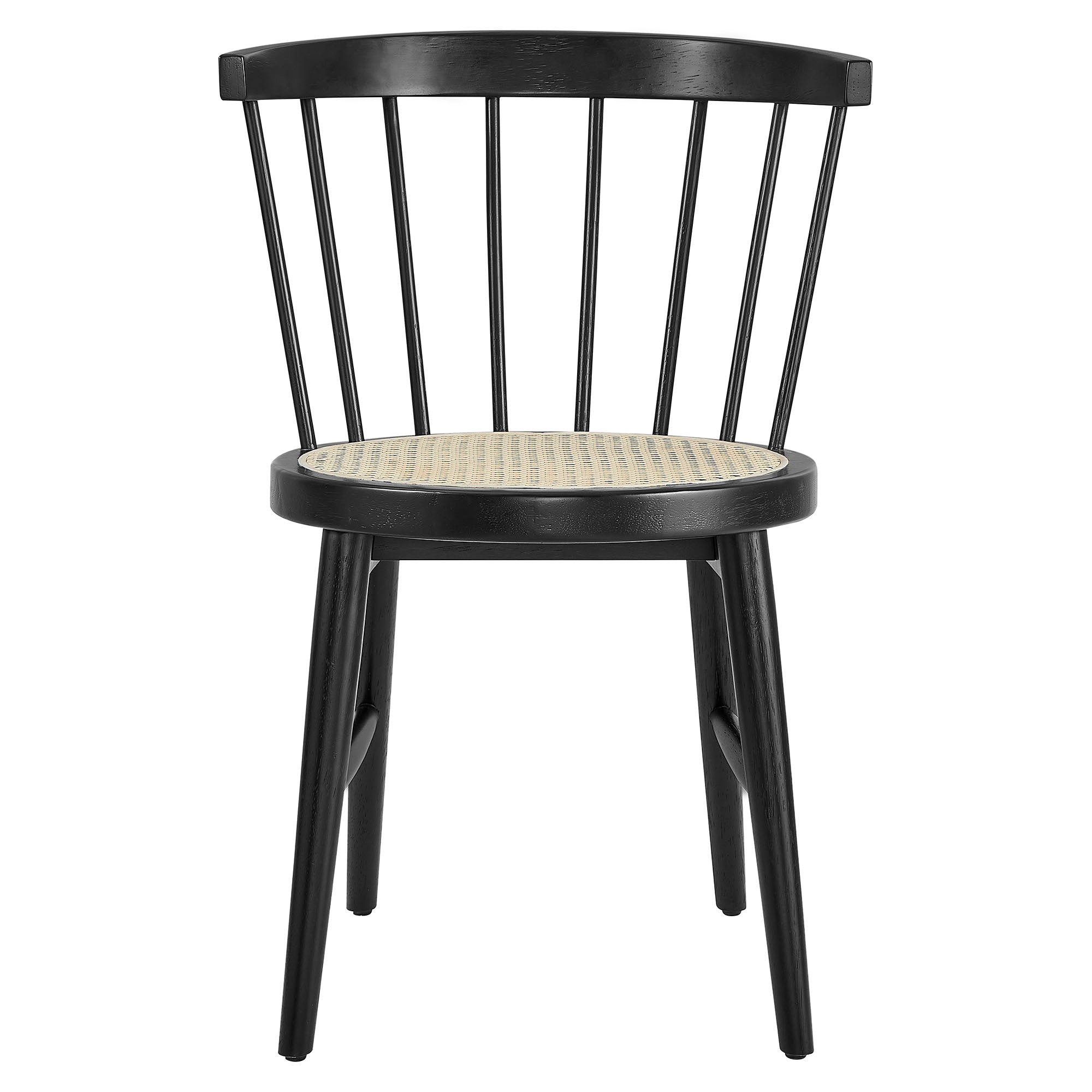 Lykke Curved Spindle Back Dining Chairs Set of 2