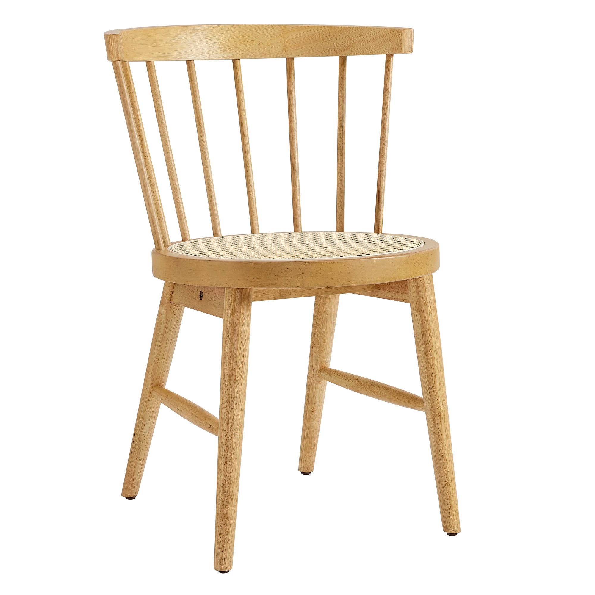 Lykke Curved Spindle Back Dining Chairs Set of 2