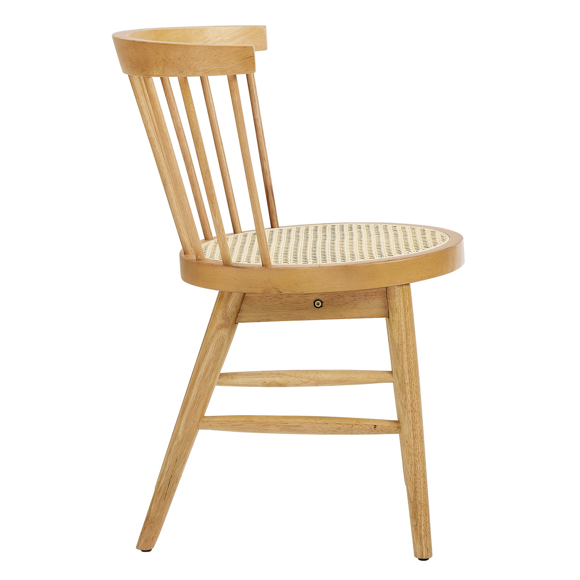 Lykke Curved Spindle Back Dining Chairs Set of 2