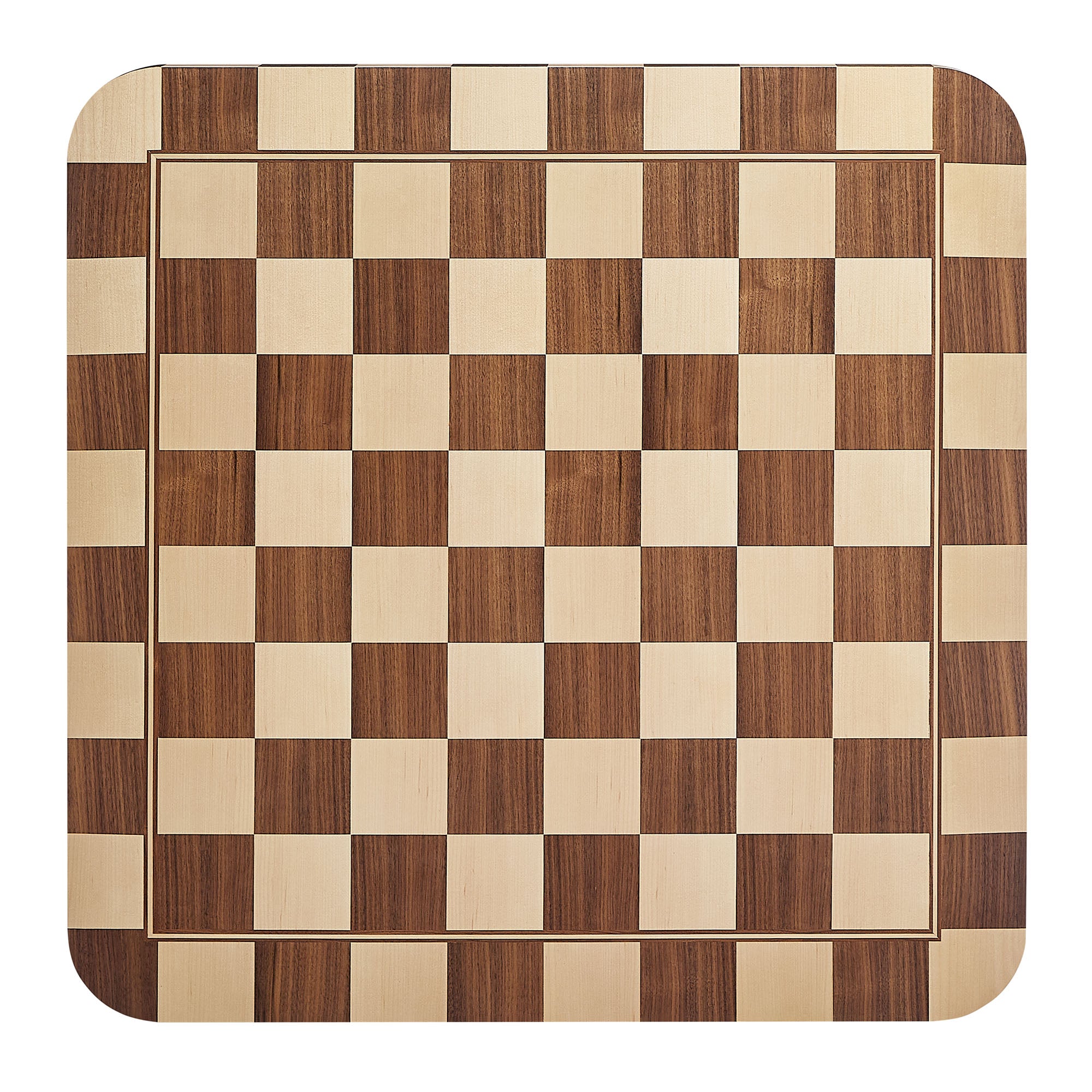 Oscar 36 Inch Square Checkered Dining Table