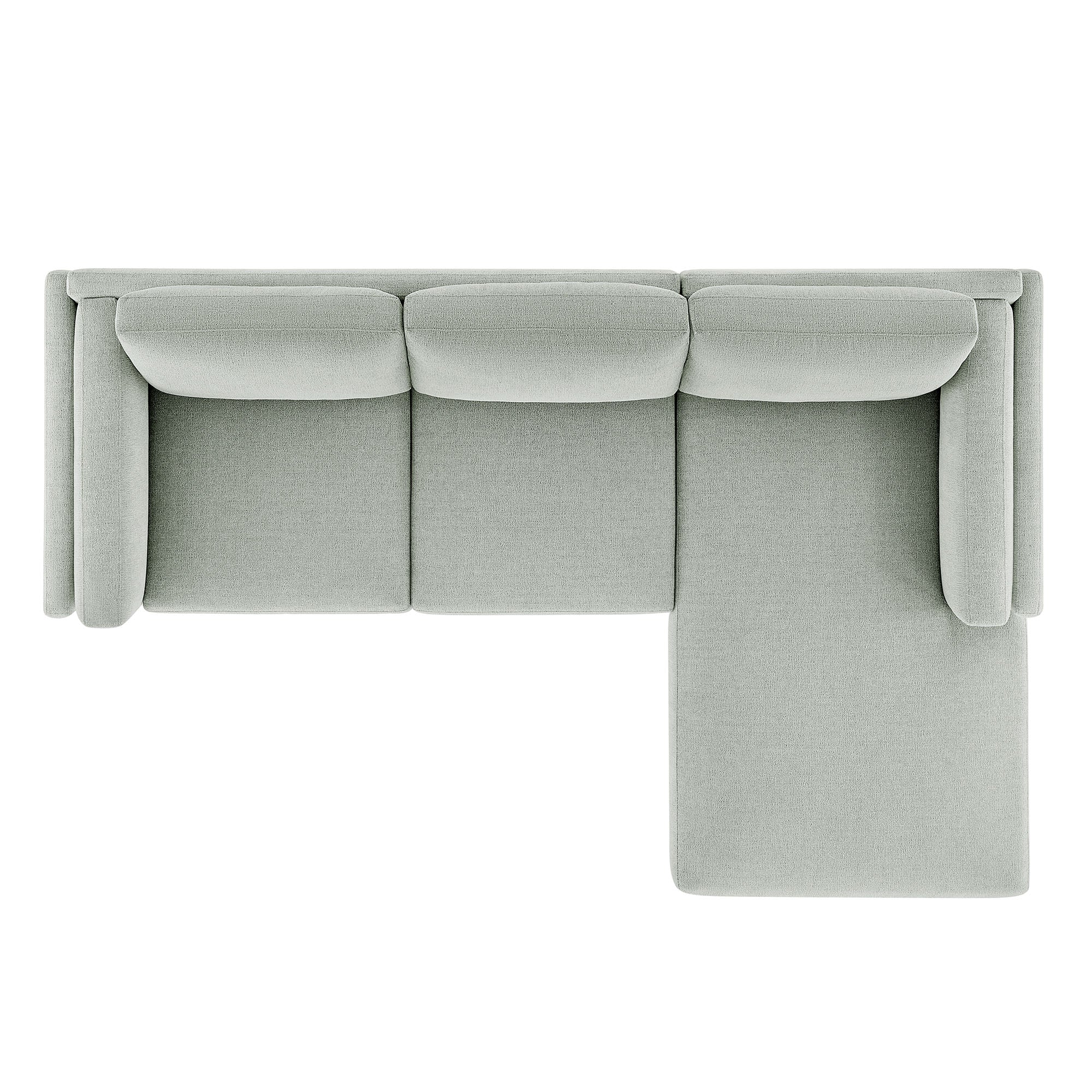 Roscoe Right-Facing Fabric Sectional Sofa with Chaise