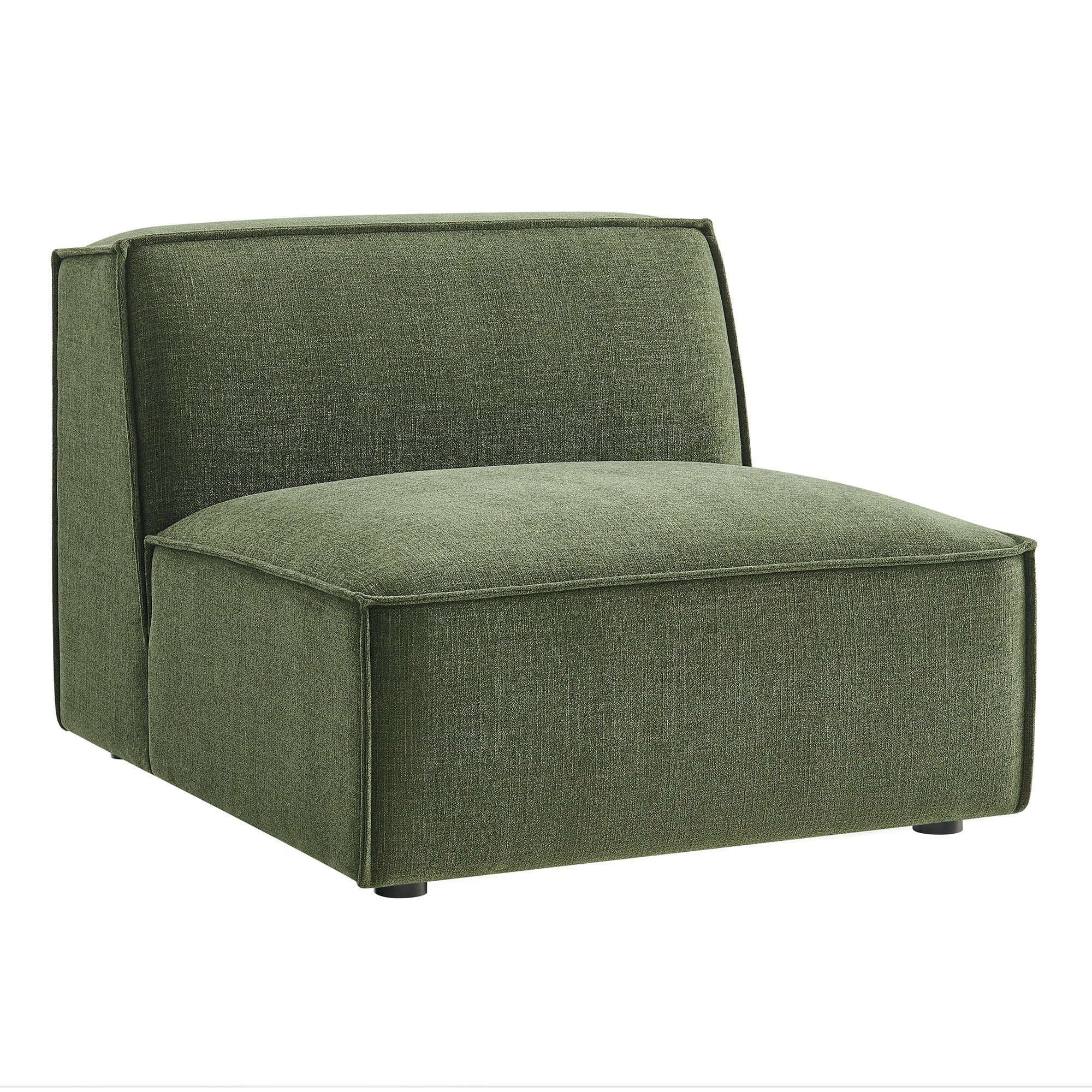 Restore Performance Fabric Upholstered Armless Modular Chair