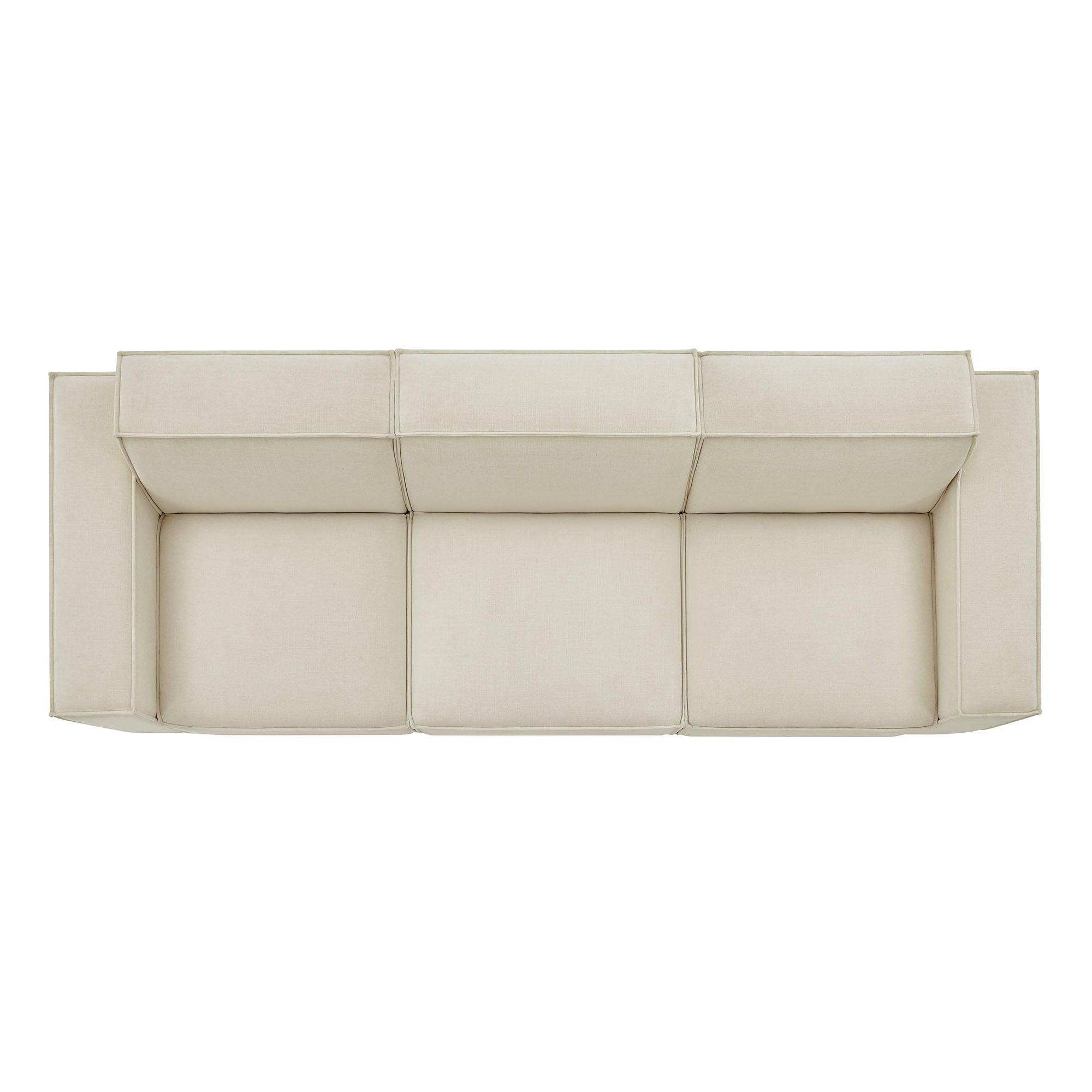 Restore 3-Piece Performance Fabric Upholstered Modular Sofa Set