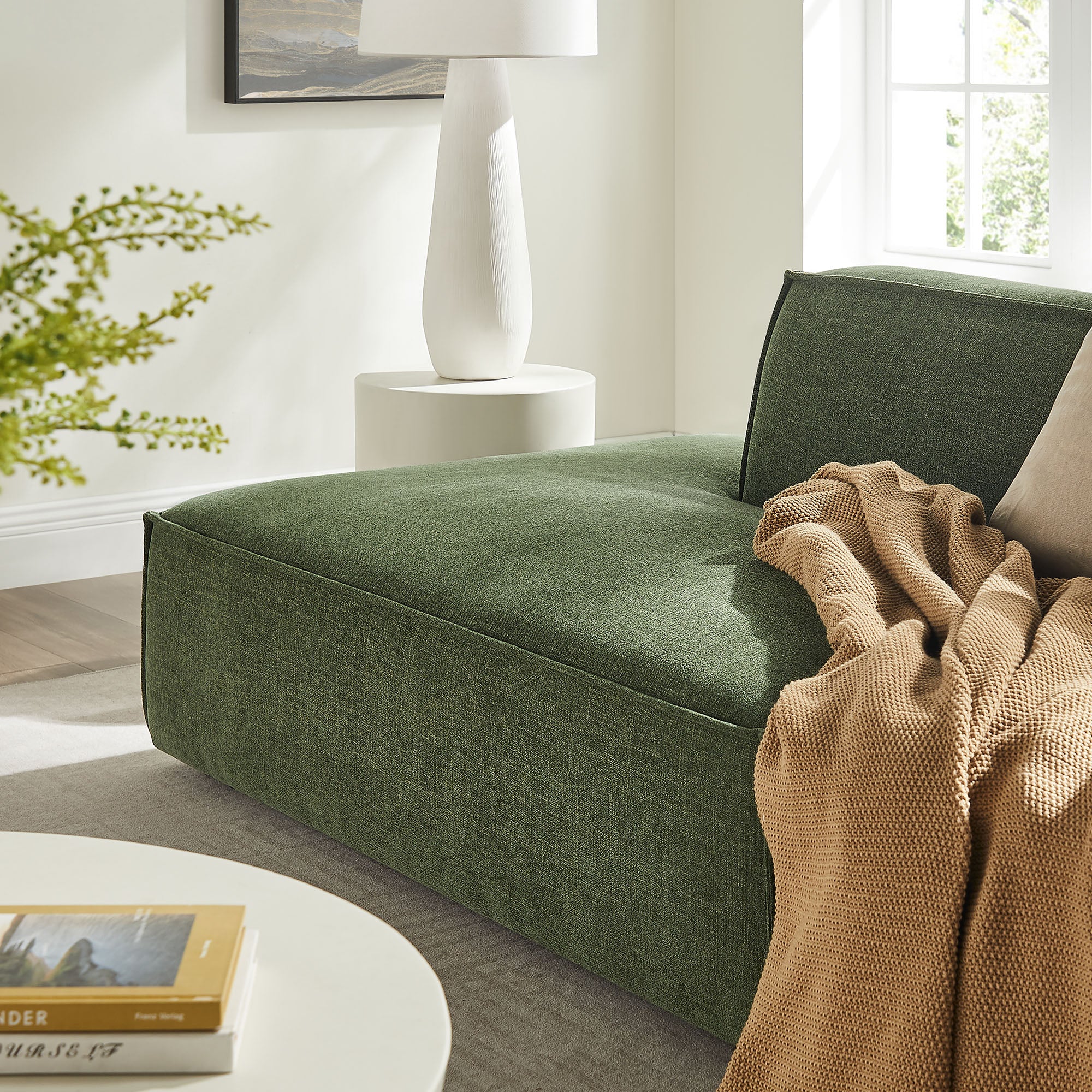 Restore 2-Piece Performance Fabric Upholstered Modular Loveseat