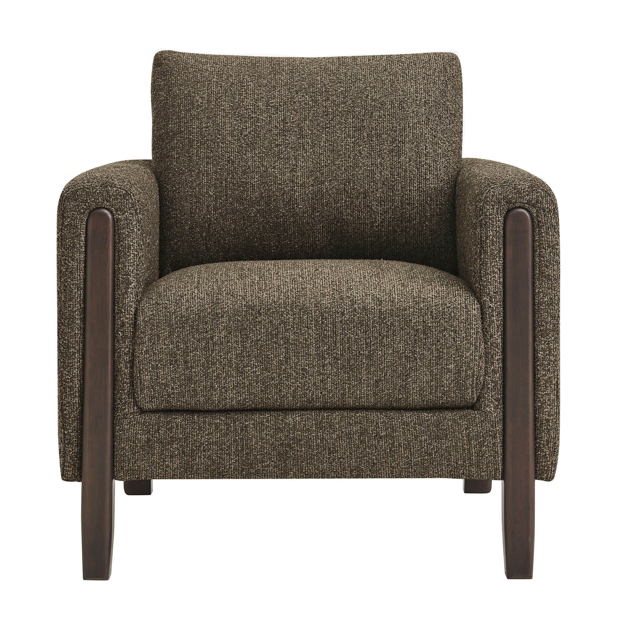 Hawken Boucle Fabric Accent Armchair