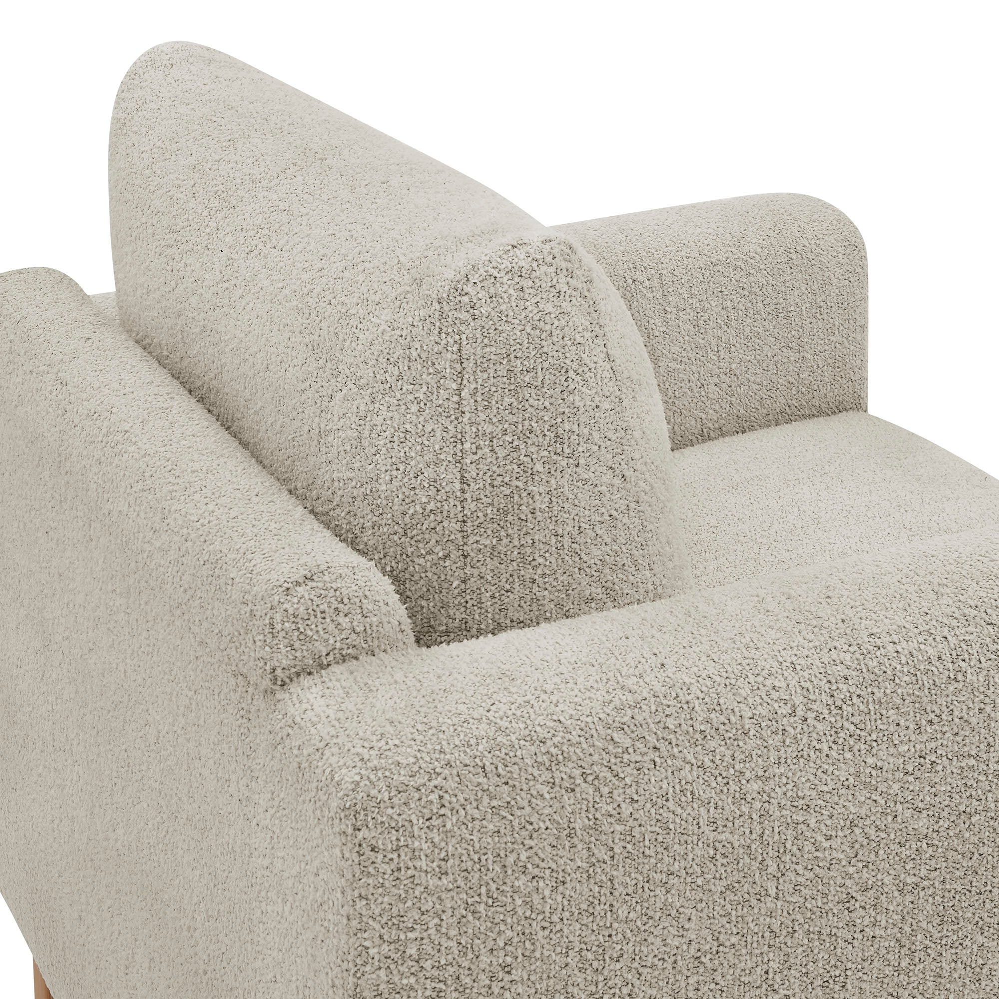 Hawken Boucle Fabric Accent Armchair