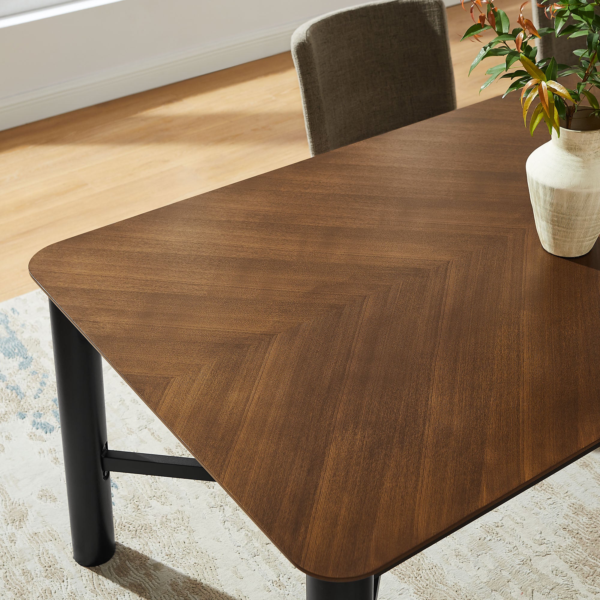 Ashlan 110" Rectangle Dining Table